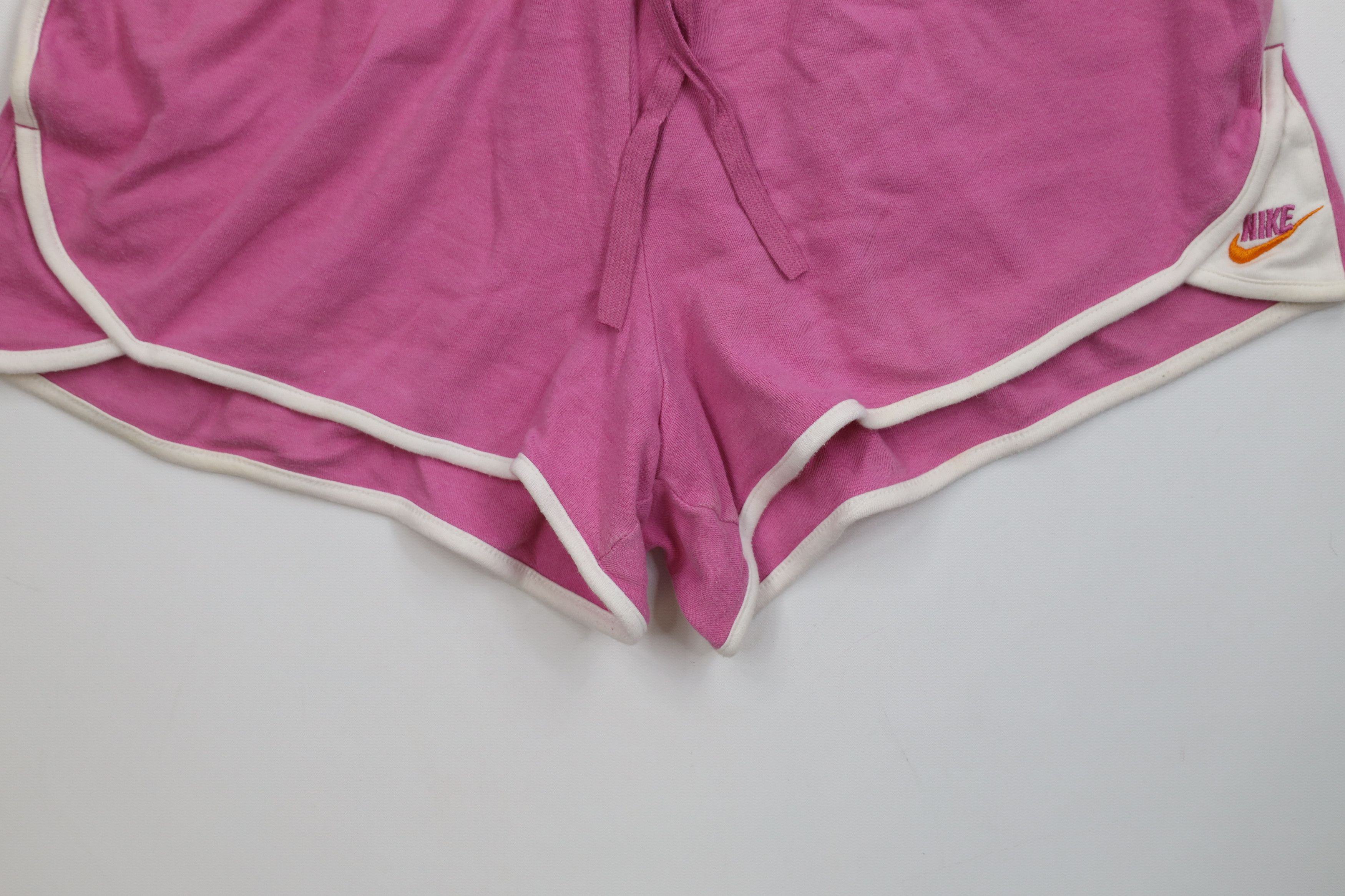 Nike Vintage Y2K Nike Scott Mini Swoosh Babydoll Shorts Pink Size 28" / US 6 / IT 42 - 4 Thumbnail