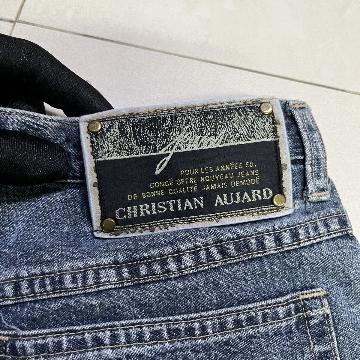 Other Vintage Christian Aujard Baggy Jeans Size US 28 / EU 44 - 8 Thumbnail