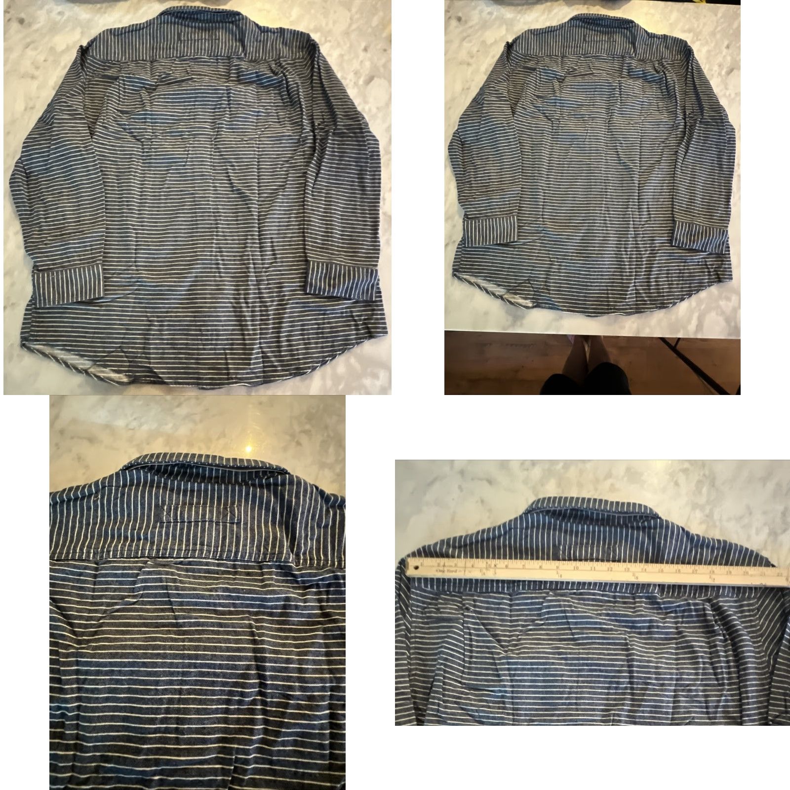Vintage DULUTH Free Swingin’ Flannel Shirt Men XL Relaxed Fit ABS Stripes 52007 NWT Blue Plaid Shirt Mens XL Size US XL / EU 56 / 4 - 8 Thumbnail