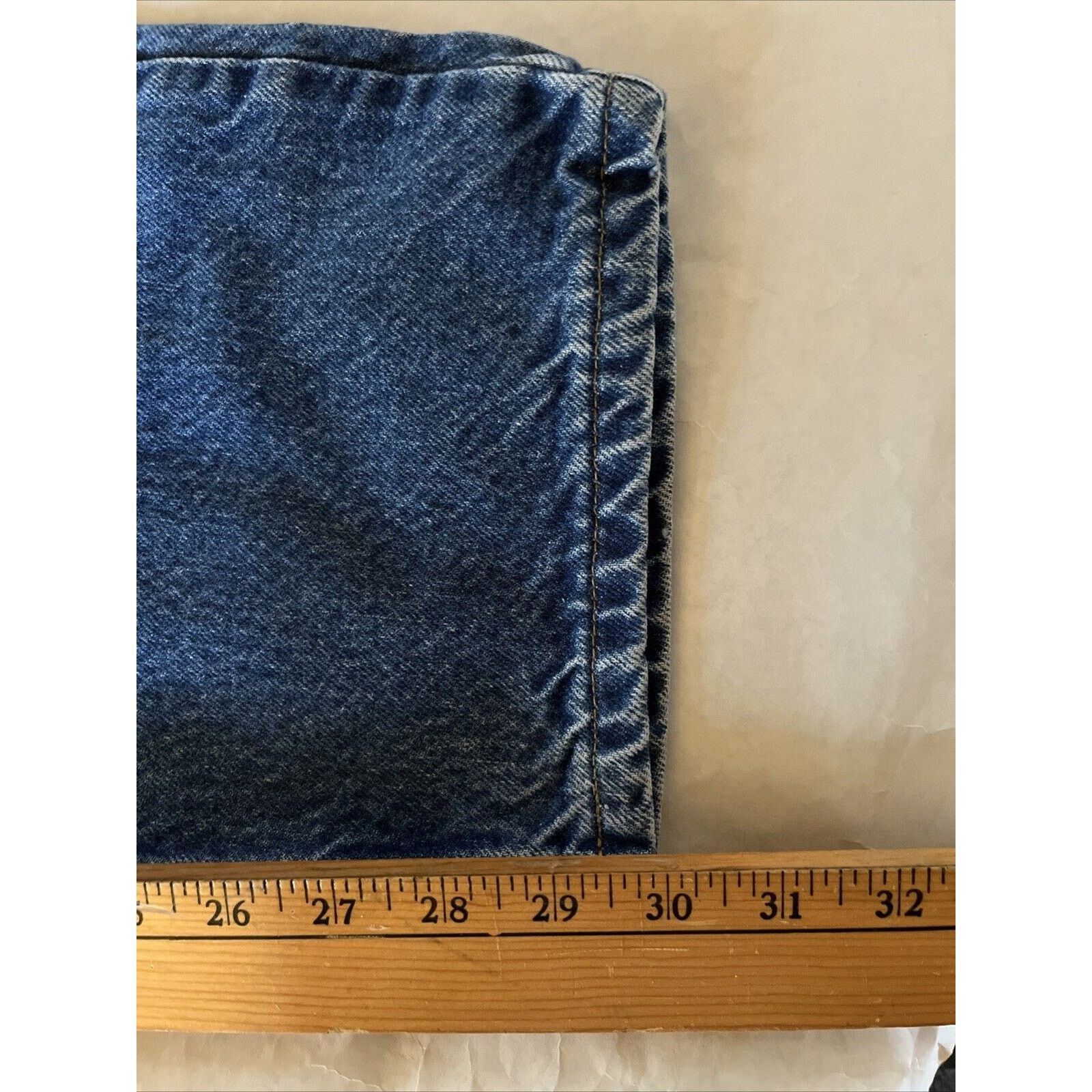 Carhartt Carhartt Jeans Men’s 38x30 Relaxed Fit Denim Blue Dark Wash Size US 38 / EU 54 - 8 Thumbnail