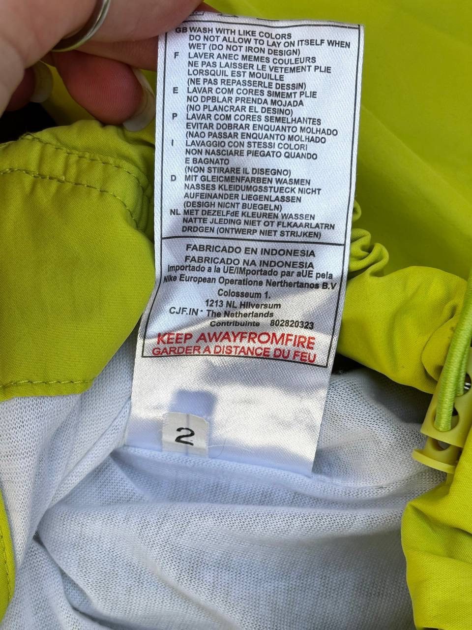 Nike × Vintage Unisex Nike Vintage Light Jacket Size US L / EU 52-54 / 3 - 9 Thumbnail
