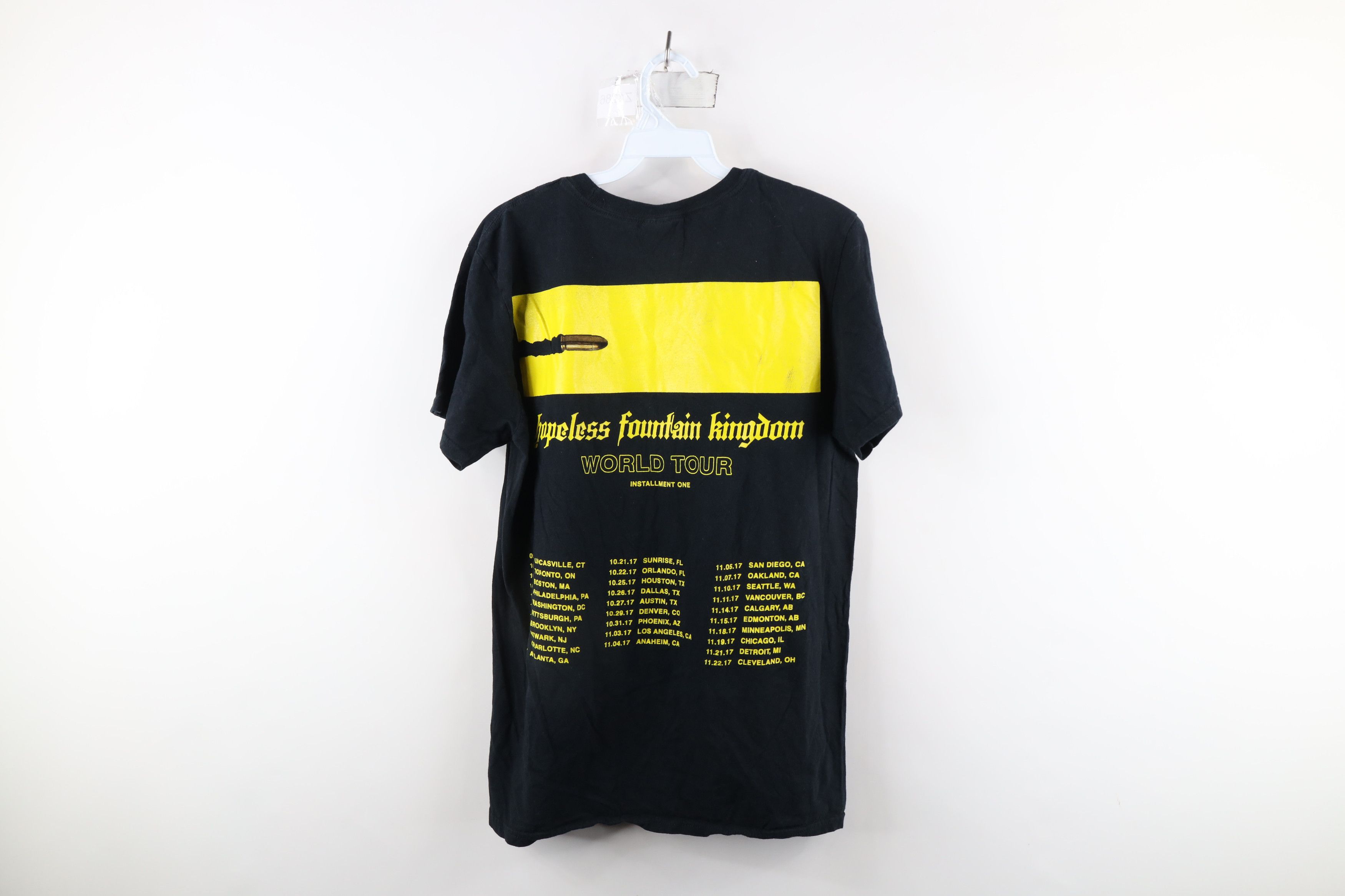 Vintage Y2K Fountain Kingdom World Tour Halsey Band T-Shirt Black Size US M / EU 48-50 / 2 - 12 Thumbnail