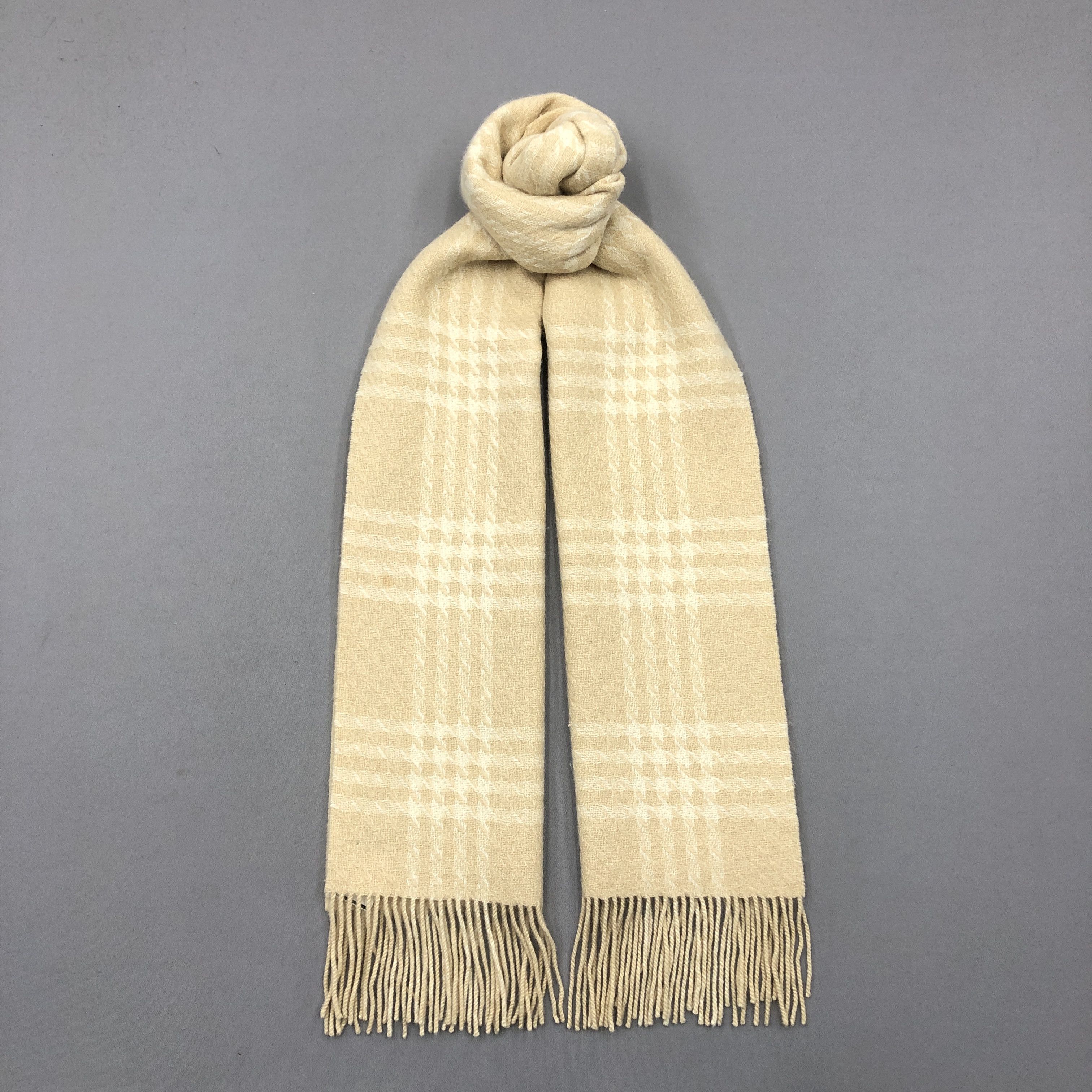 Vintage Lanvin Scarf Muffler Wool Cashmere Scarves