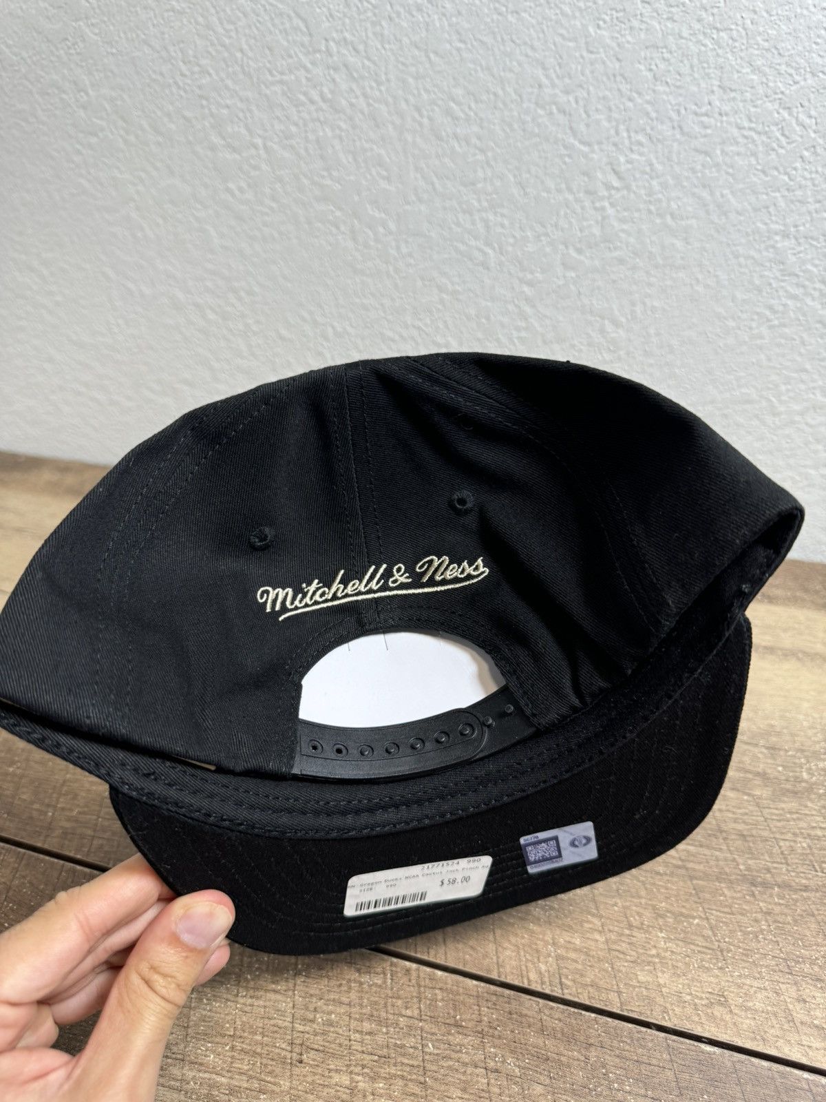 Mitchell & Ness CACTUS JACK X TRAVIS SCOTT OR Mitchell & Ness Snapback Hat Size ONE SIZE - 4 Thumbnail
