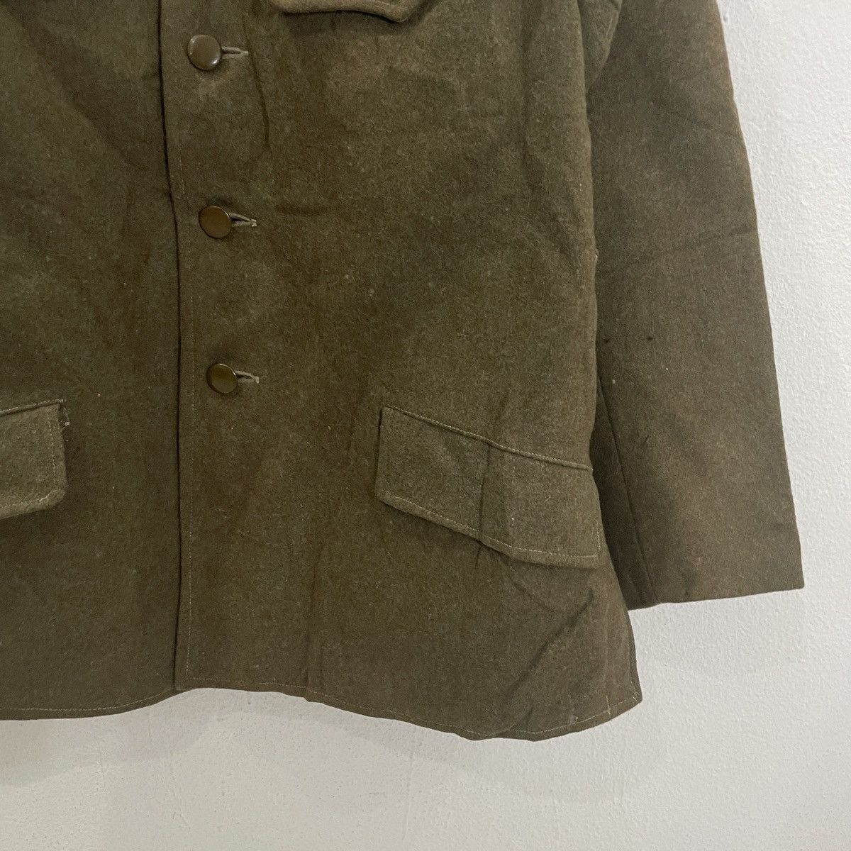 Vintage Vintage 80s Military Wool Jacket Size US S / EU 44-46 / 1 - 2 Thumbnail