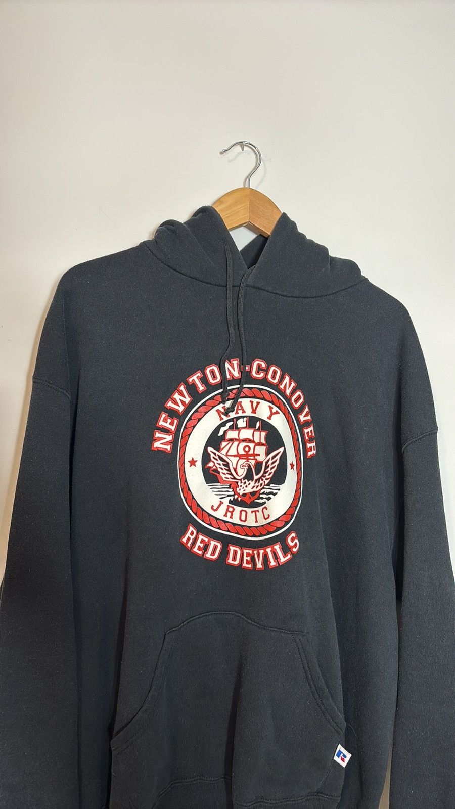 Russell Athletic × Vintage Vintage Russell Athletic Hoodie 90s Size US XL / EU 56 / 4 - 2 Thumbnail
