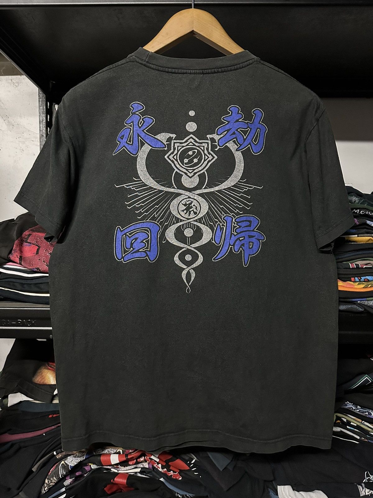 Anime Thrashed Vintage Dies Irae Anime Japan Sun Faded Tee Size US L / EU 52-54 / 3 - 2 Thumbnail