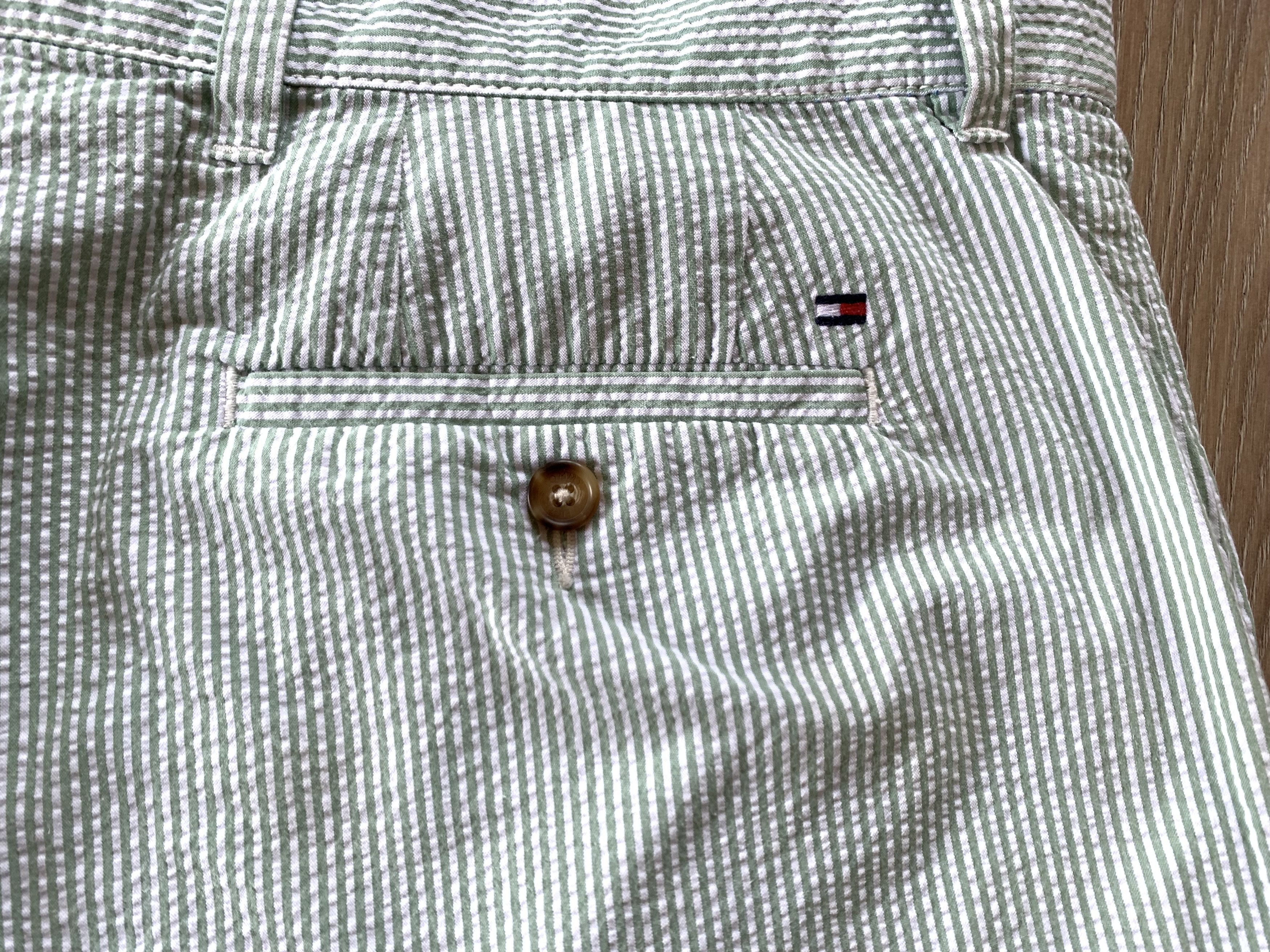 Tommy Hilfiger × Vintage Tommy Hilfiger Stripe Casual Shorts With Waffle Fabric Size US 36 / EU 52 - 6 Thumbnail