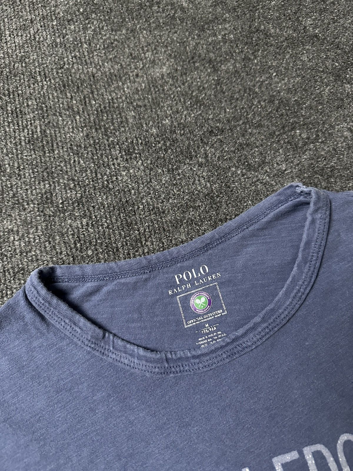 Vintage 🚨 WIMBLEDON TENNIS RALPH LAUREN POLO BLUE TANK TOP Size US M / EU 48-50 / 2 - 3 Thumbnail