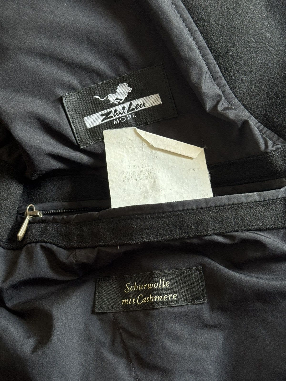 Designer Schneiders Salzburg Gore-Tex zip wool coat jacket long Size US XL / EU 56 / 4 - 16 Thumbnail
