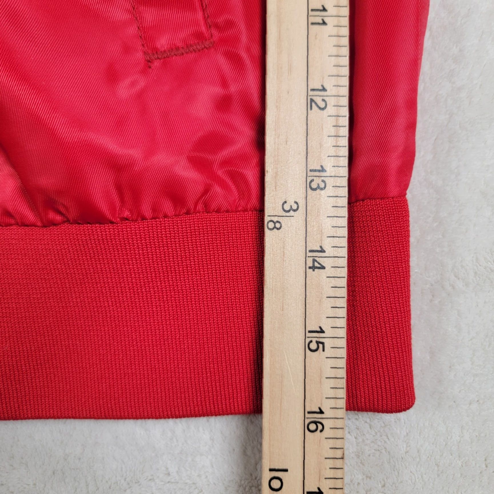 Members Only VINTAGE Members Only Jacket Red Race Bomber Jacket Mens M Red Lightweight Zip Shell Camel Racing 90s Size US M / EU 48-50 / 2 - 5 Thumbnail