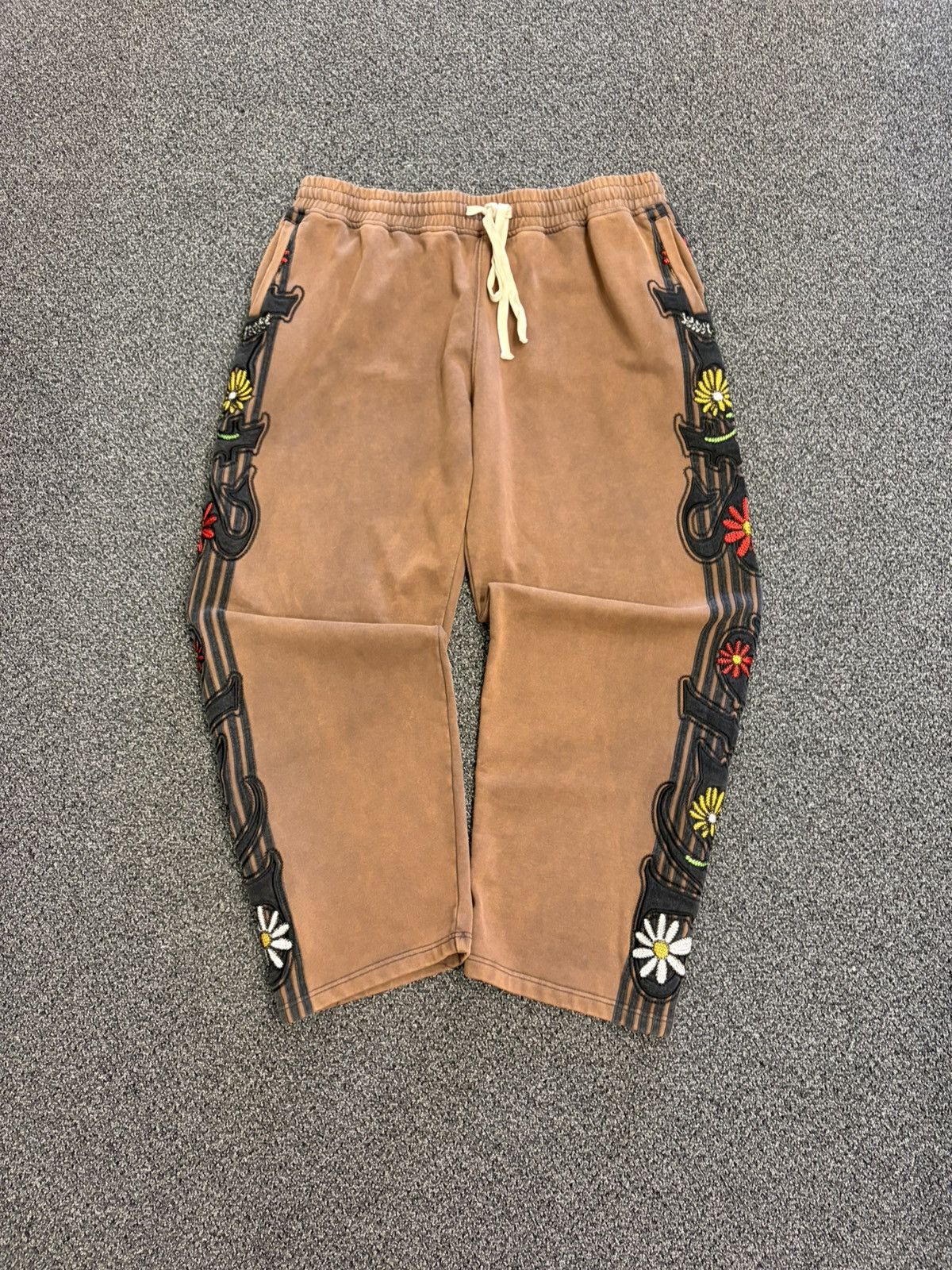 Vale Vale Floral Sweatpants Size US 38 / EU 54 - 2 Thumbnail