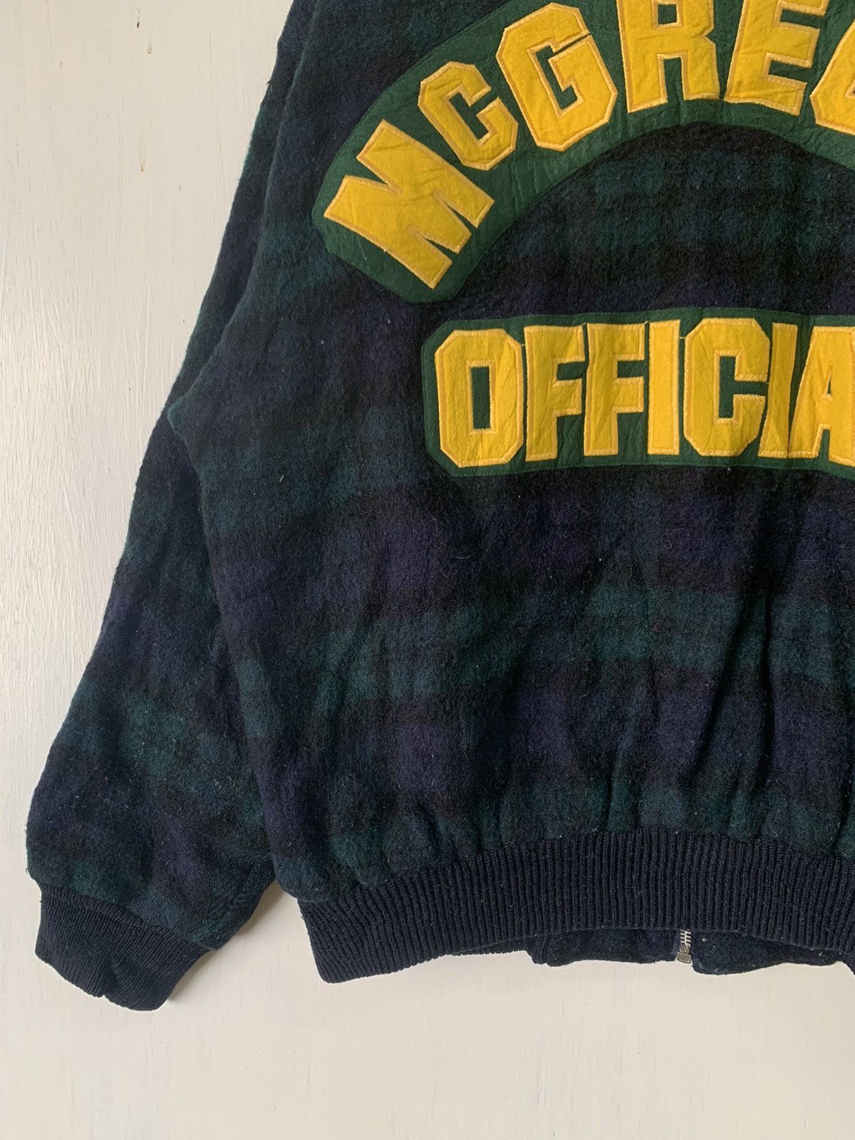 McGregor Big Logo McGregor Official Wool Blend Checkered Jacket Size US M / EU 48-50 / 2 - 11 Thumbnail
