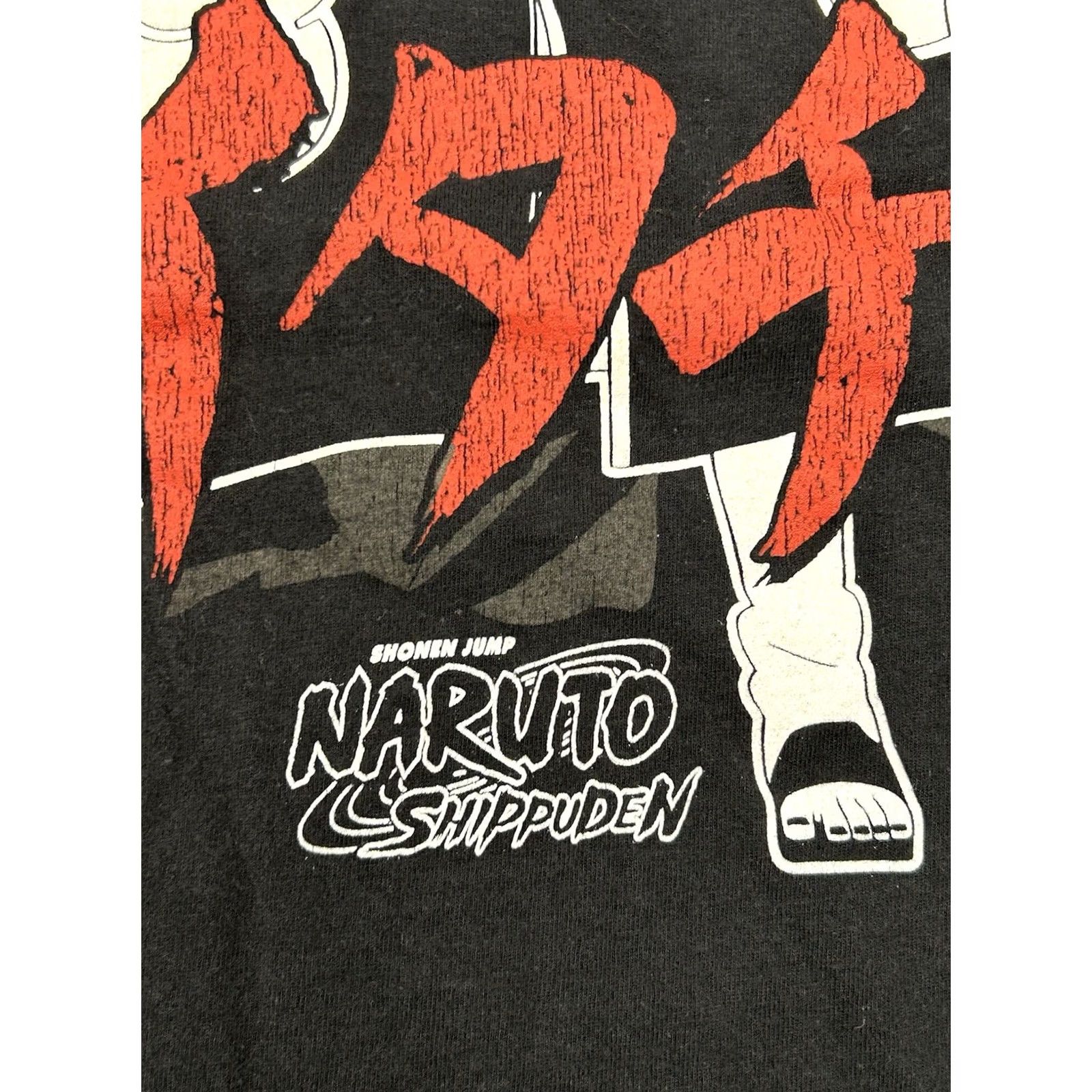 Ripple Junction Ripple Junction NARUTO SHIPPUDEN T-Shirt Large Black Anime Shonen Jump Graphic Print Size US L / EU 52-54 / 3 - 5 Thumbnail