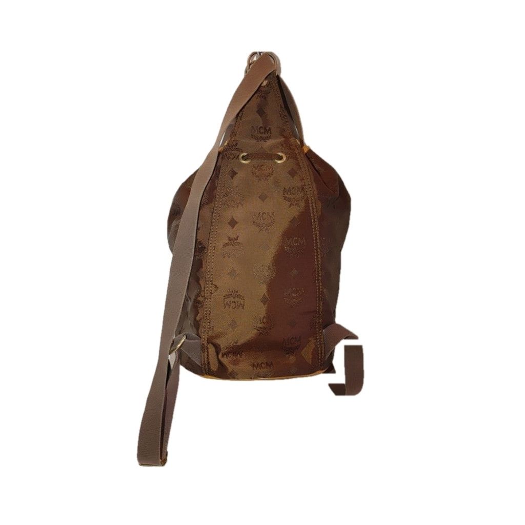 MCM MCM Heritage Silky Jacquard Monogram Visetos Backpack 08458 Size ONE SIZE - 4 Thumbnail