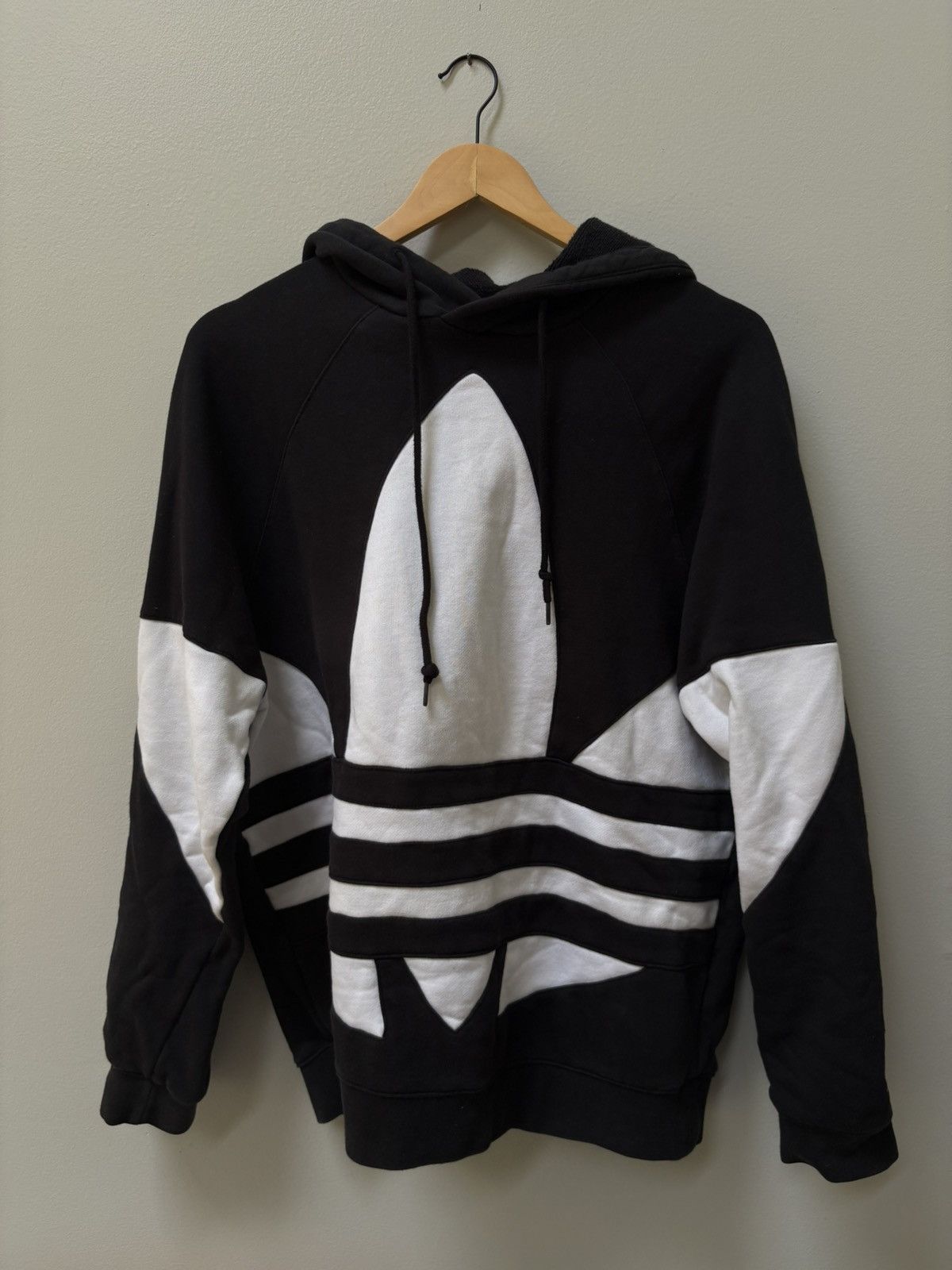 Adidas Black Adidas Hoodie Size US L / EU 52-54 / 3 - 1 Thumbnail