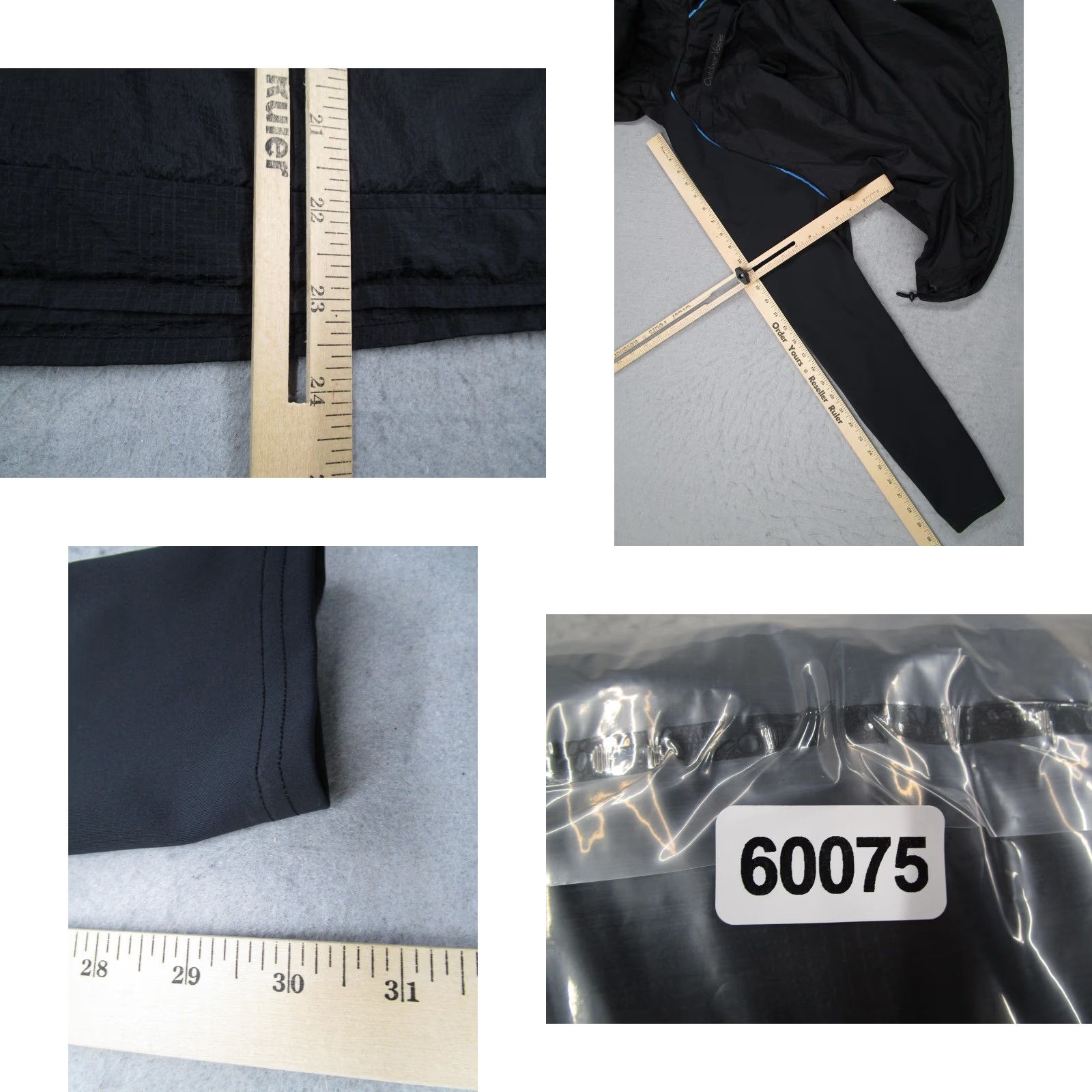 Outdoor Voices Outdoor Voices Jacket Women 2XL Black Hooded Half Zip Windbreaker Athletic Warm Weather Running Gym Training Size XXL / US 16-18 / IT 52-54 - 8 Thumbnail
