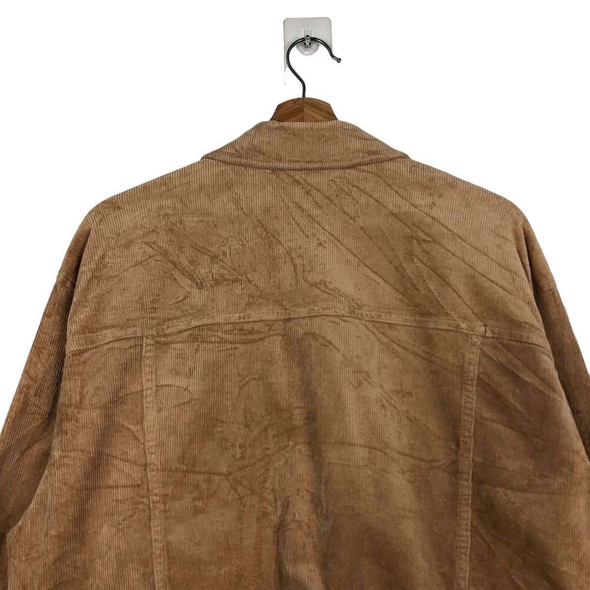 🔥Cropped Biker Jacket Corduroy Uniqlo Japan Issey Miyake