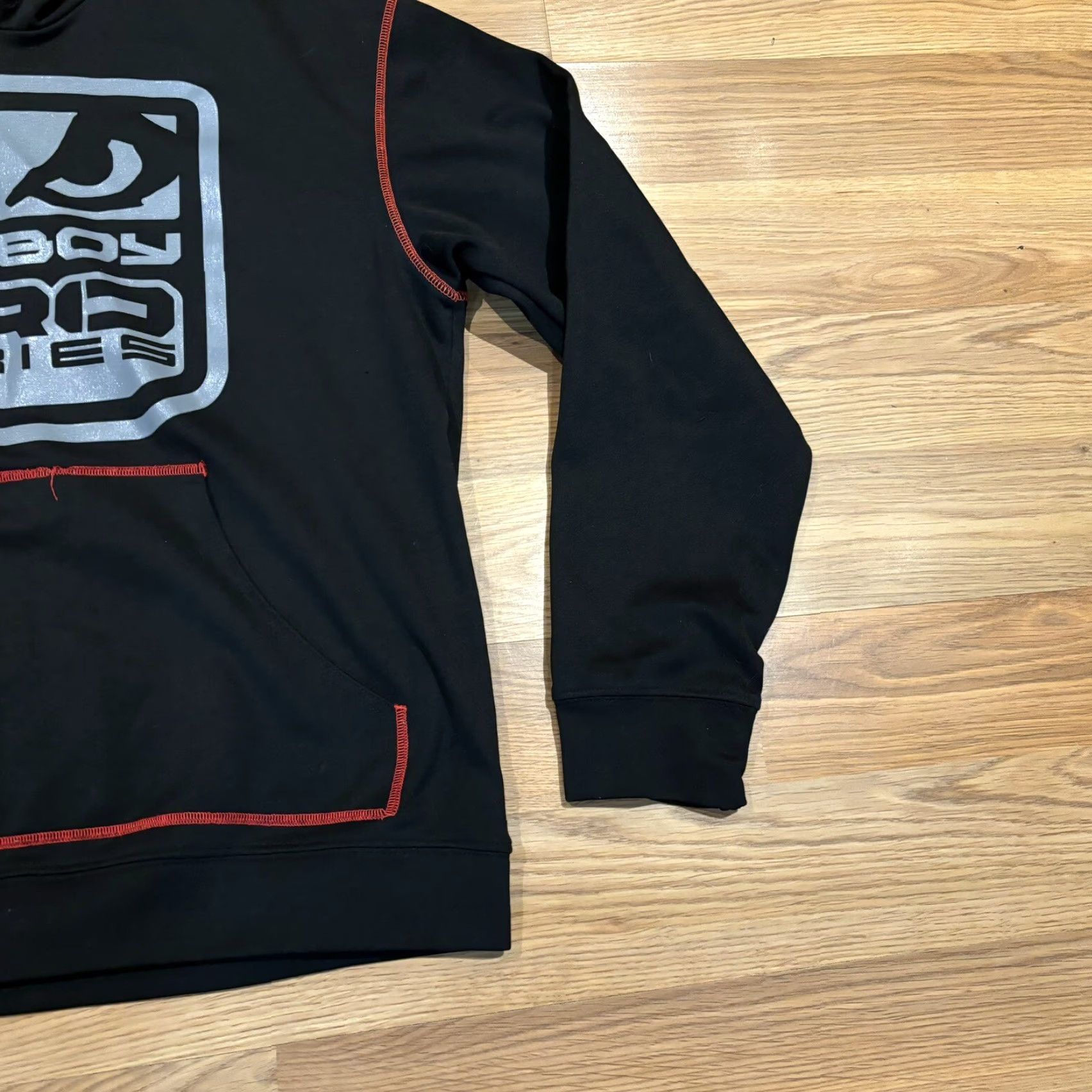 Vintage Bad Boy Pro Series Y2K Hoodie Iconic MMA Memorabilia Black Red Mens Size M Size US M / EU 48-50 / 2 - 7 Thumbnail