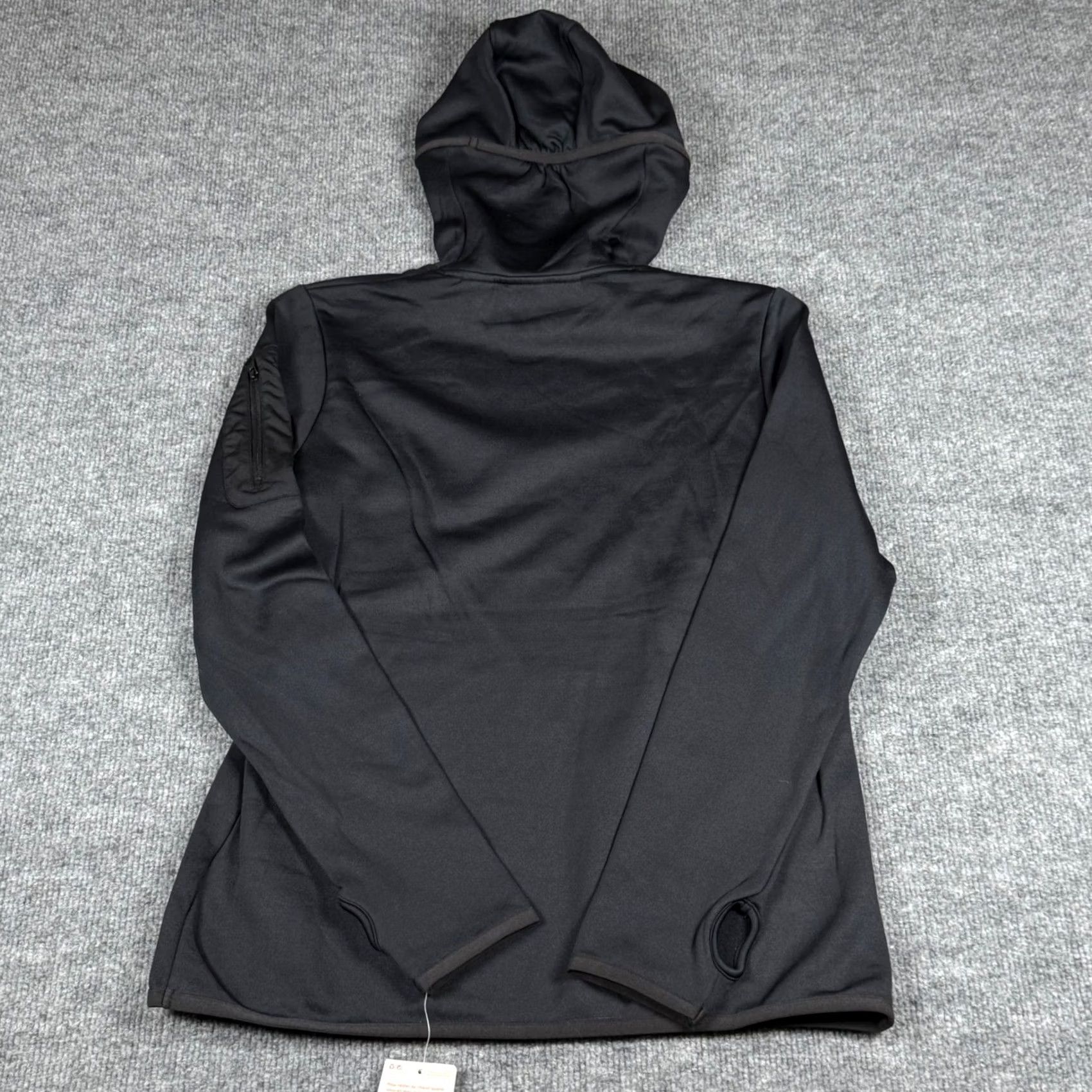Merrell Merrell Hoodie M Select Regulate Black Fleece Outdoor Hooded Pullover Thumbhole Womens Size M / US 6-8 / IT 42-44 - 2 Thumbnail
