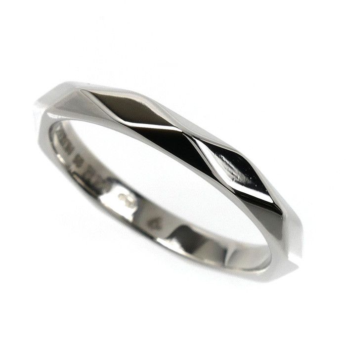 Other Boucheron Boucheron Facette Pt950 Platinum Ring Size 56 Precious Metal Ring JAL00014 DUTY FREE for USA Size ONE SIZE - 1 Thumbnail