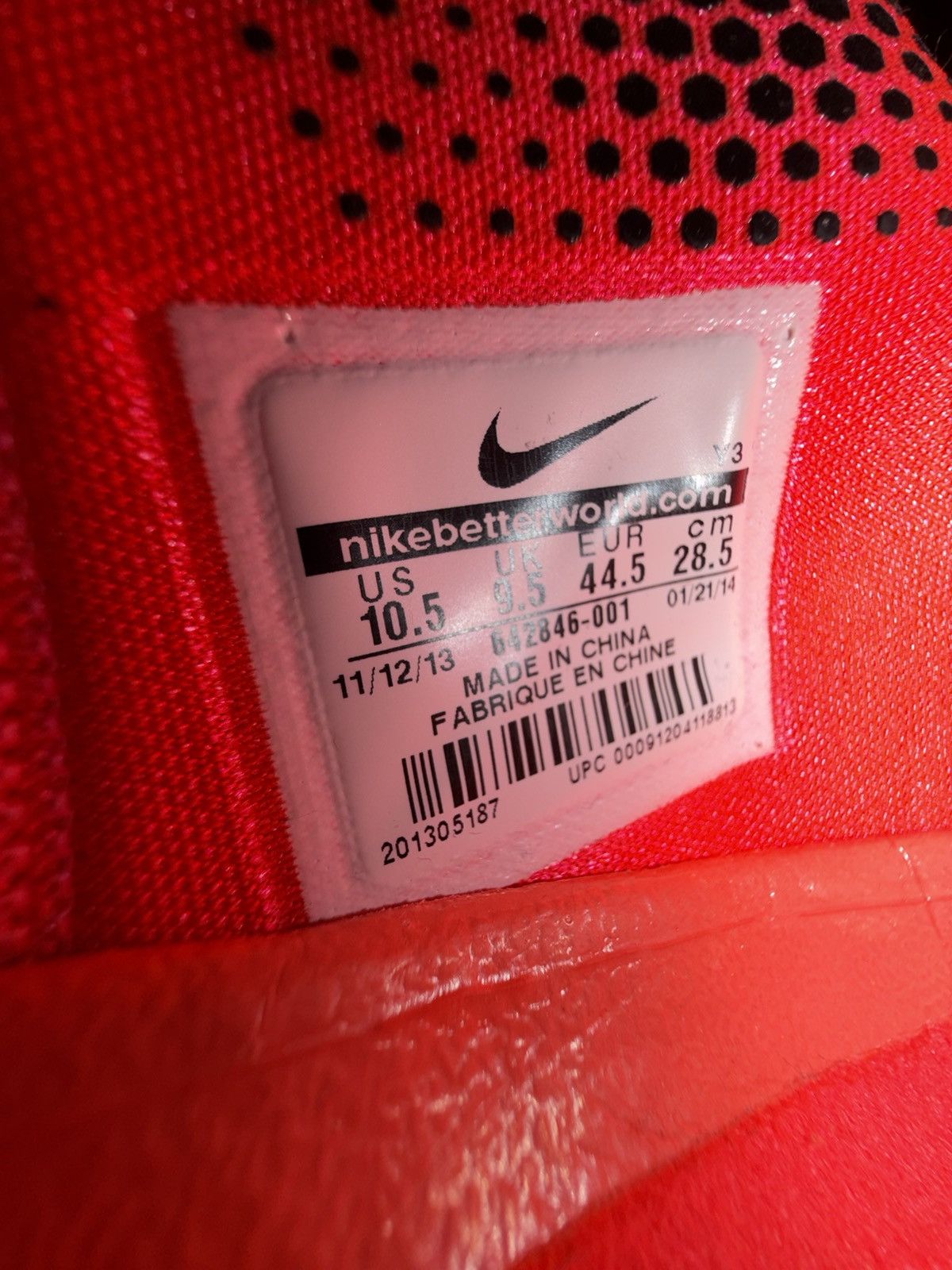 Nike Nike LeBron 11 Elite Team Size US 10.5 / EU 43-44 - 6 Thumbnail
