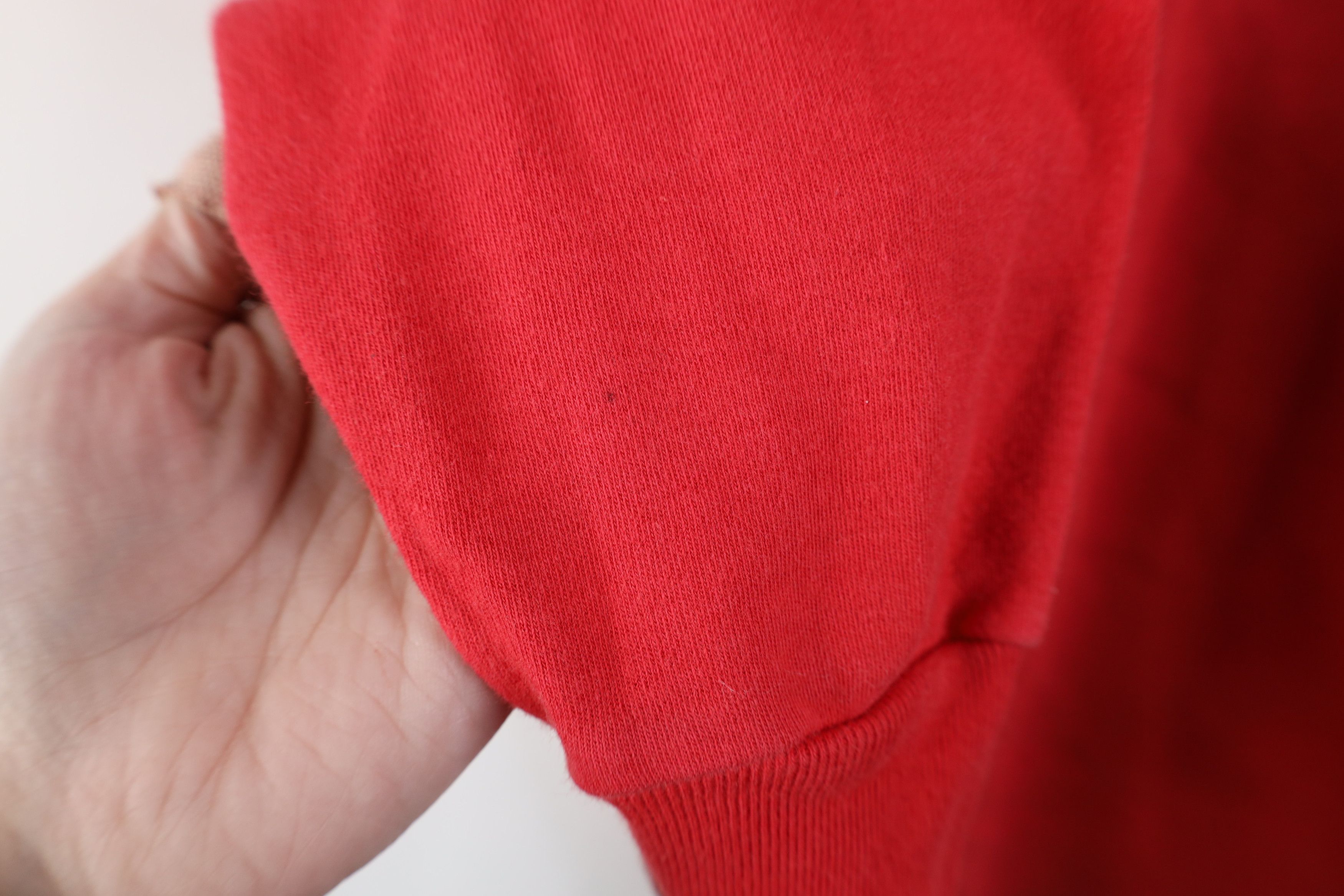 Ralph Lauren Vintage 80s 90s Ralph Lauren Cotton Turtleneck T-Shirt Red Size US M / EU 48-50 / 2 - 7 Thumbnail