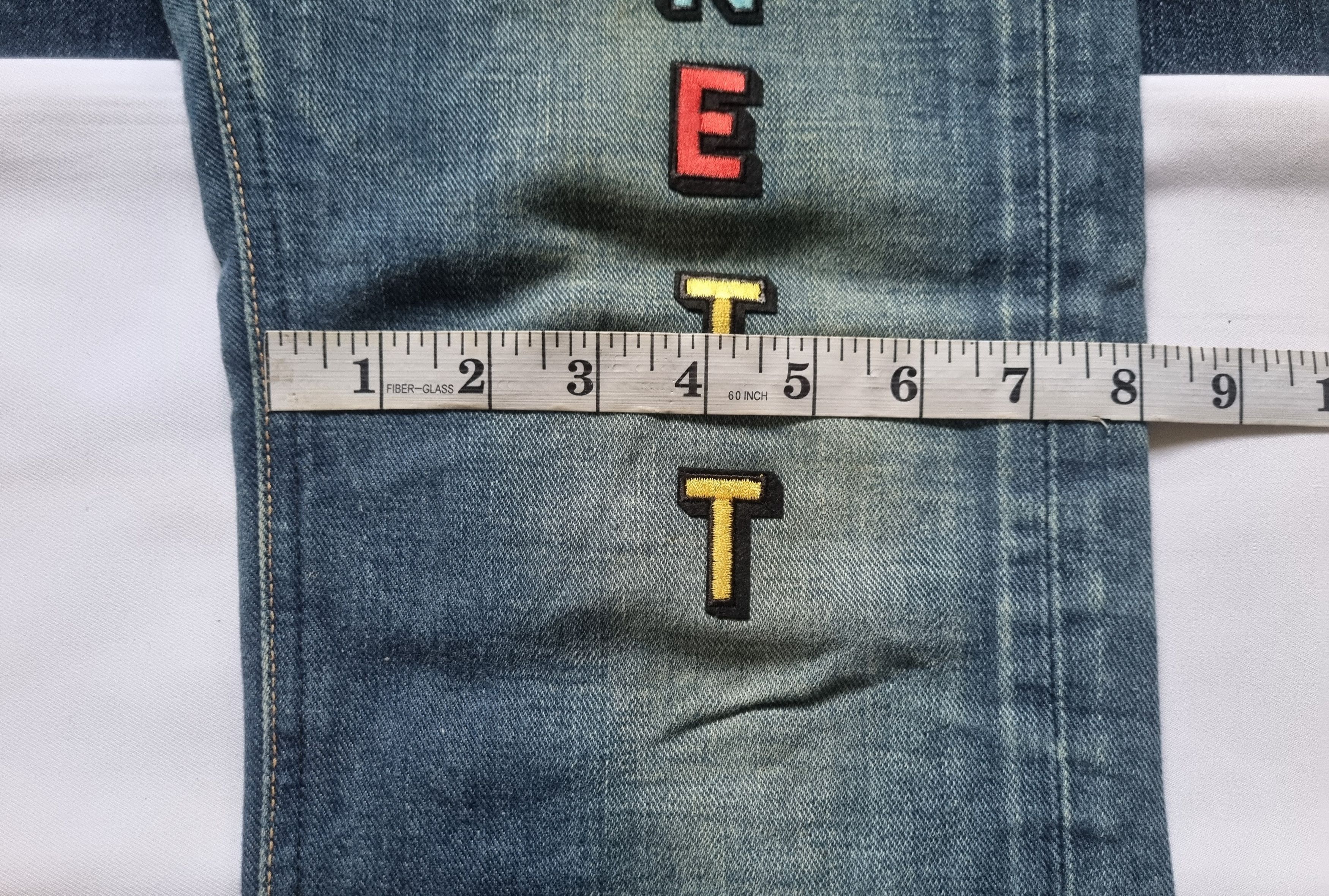 Katharine Hamnett London × Lee Lee Riders Sanforized For Katherine Hamnett Denim Jeans Size US 32 / EU 48 - 9 Thumbnail