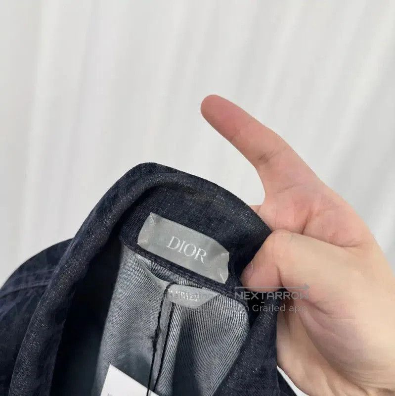 Other Dior Long Sleeve Denim Jacket in Gray and Black . Size US L / EU 52-54 / 3 - 5 Thumbnail