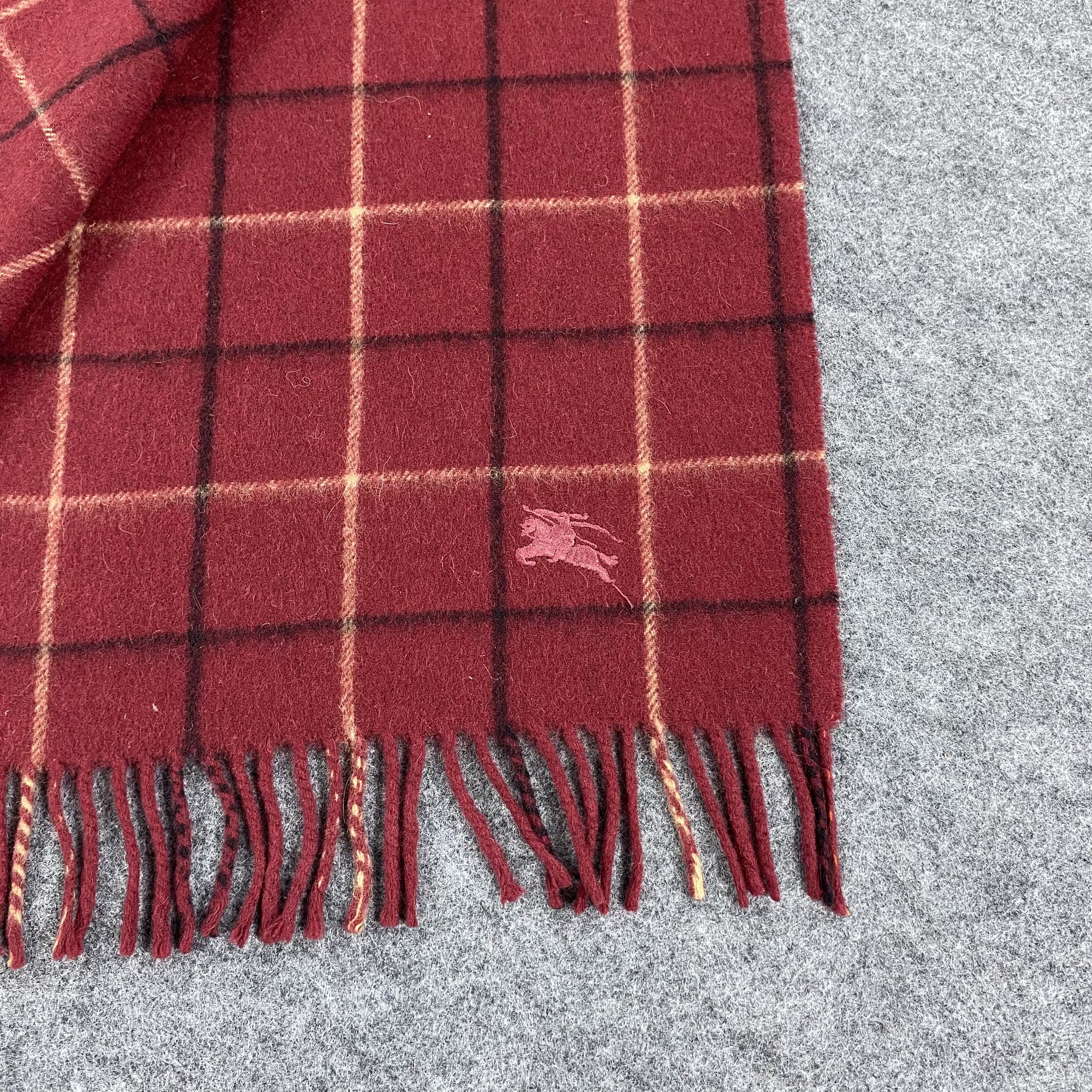 Burberry × Vintage GF10205 Burberry Scarf Neck Wear Muffler Size ONE SIZE - 6 Thumbnail