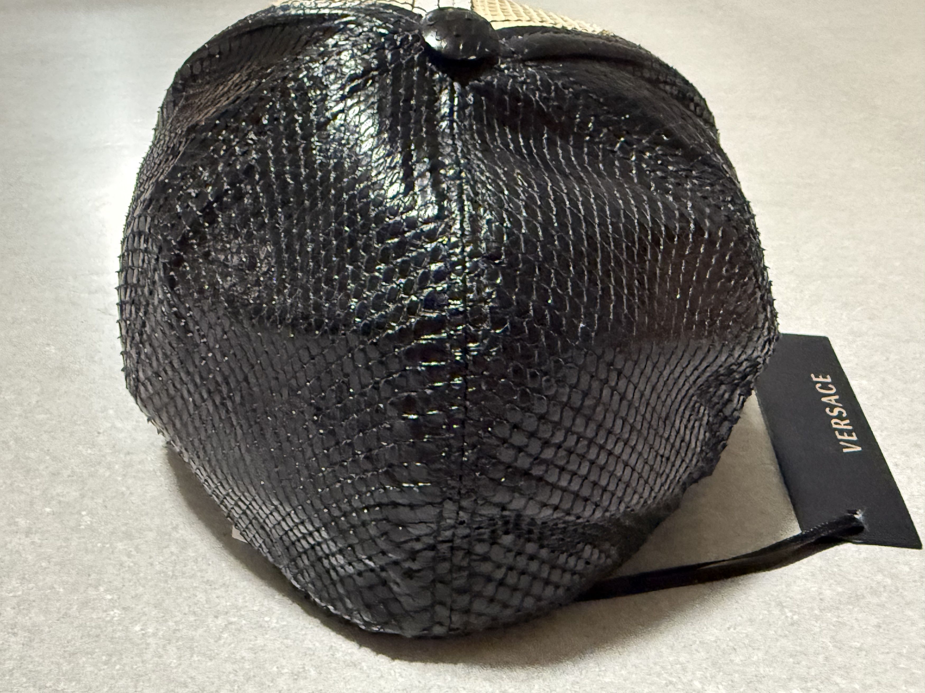 Versace VERSACE PYTHON BASEBALL HAT 6 5/8 SIZE XS MENS/ MED YOUTH Size ONE SIZE - 6 Thumbnail