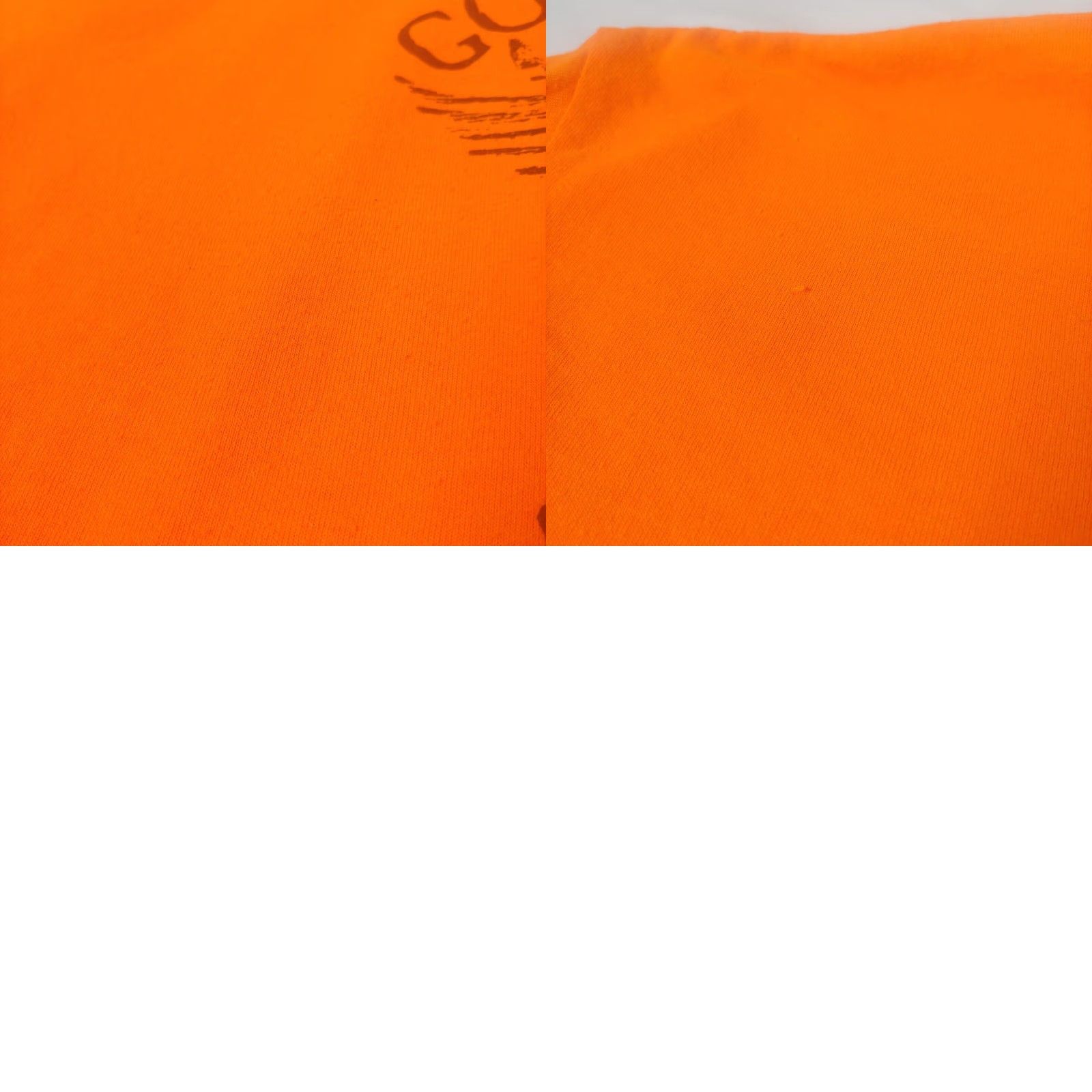 Gildan Gildan God & Freedom Motorcycle Rally Shirt Orange L Men's Short Sleeve Crew Neck Christian Biker Patriot Bikers for Christ USA Jesus Shirt Size US L / EU 52-54 / 3 - 8 Thumbnail