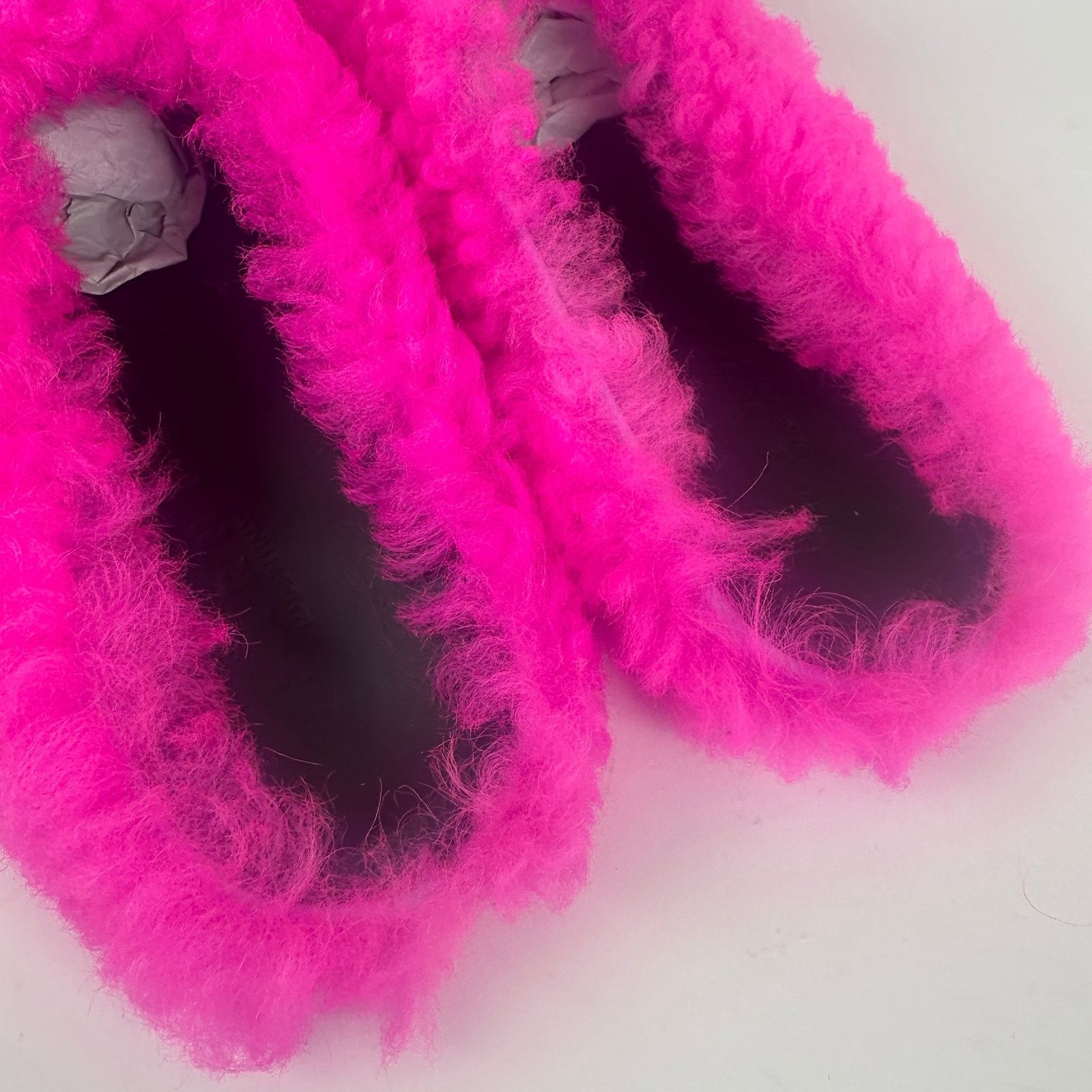 Marni Marni Pink Shearling Fussbet Slip-On Sandals Size 45 Size US 12 / EU 45 - 3 Thumbnail