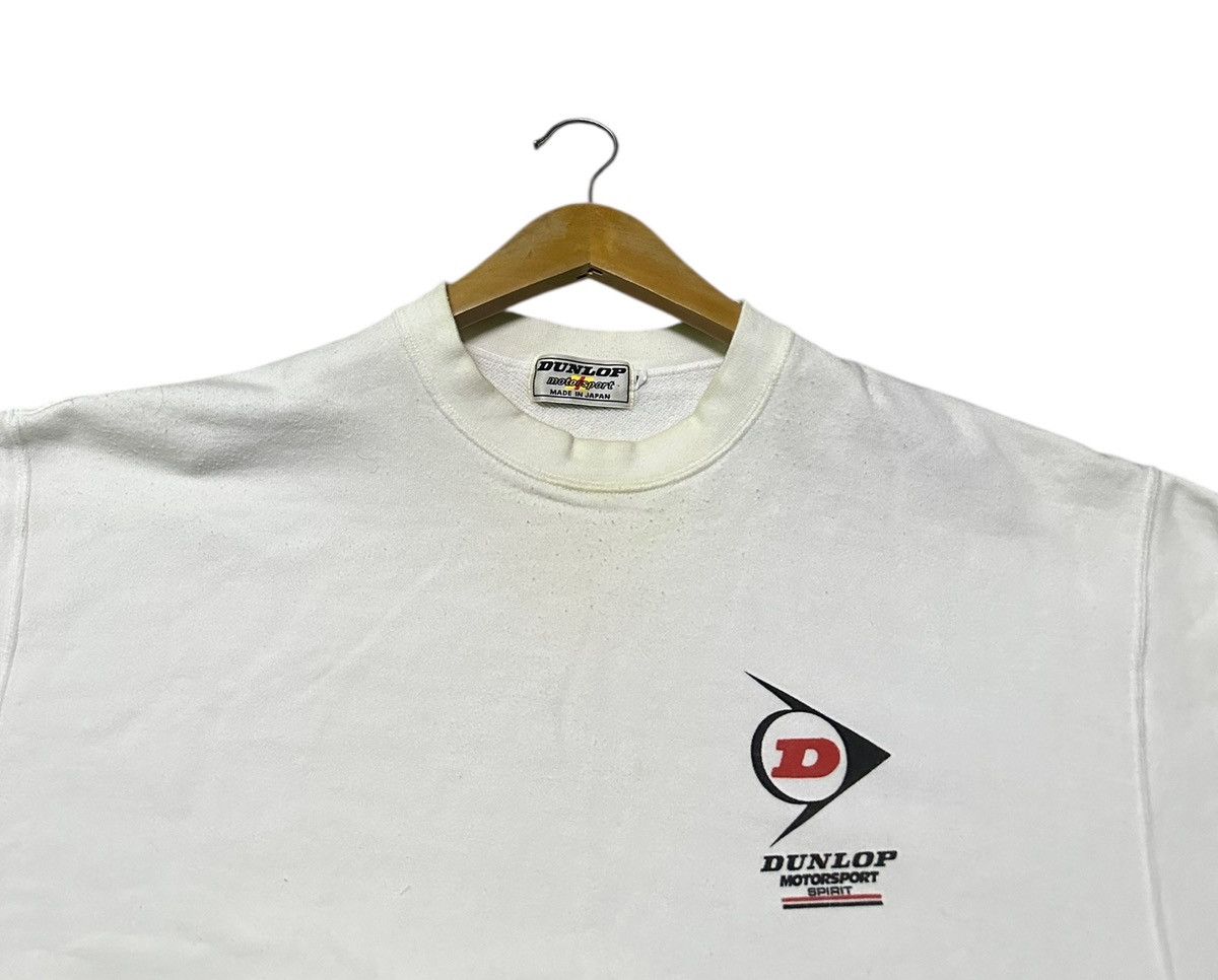 Dunlop Vintage 90s Dunlop motorsport spirit sweatshirt Size US L / EU 52-54 / 3 - 4 Thumbnail