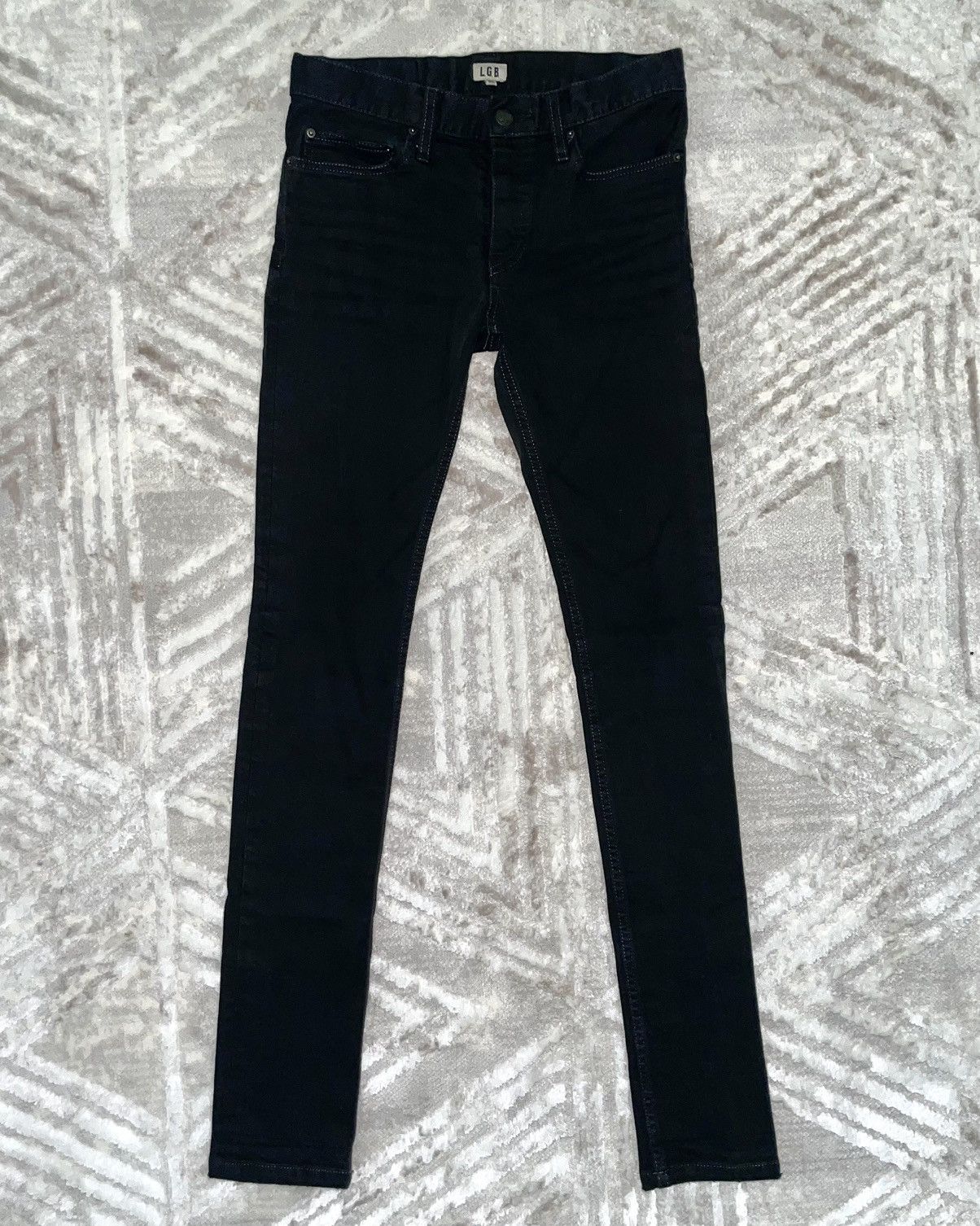 Le Grande Bleu (L.G.B.) Black L.G.B Denim Size US 26 / EU 42 - 1 Thumbnail