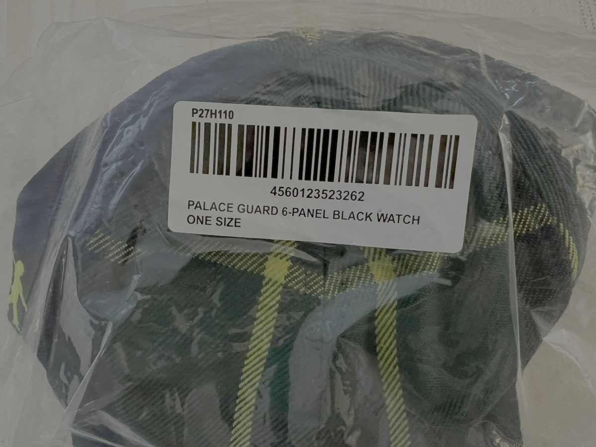 Palace PALACE GUARD 6-PANEL BLACK WATCH Nylon Twill Hat Cap Size ONE SIZE - 6 Thumbnail
