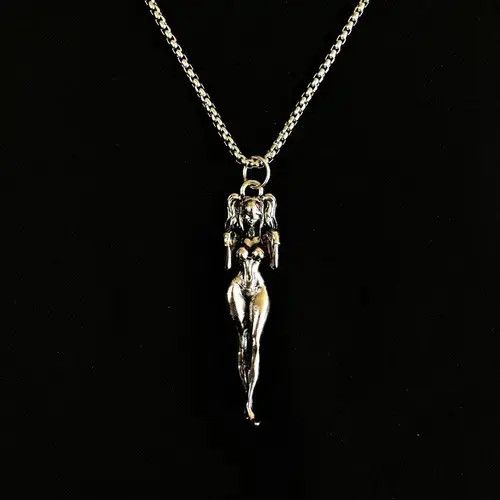 Jewelry Punk Necklace Gothic Chain Size ONE SIZE - 1 Thumbnail