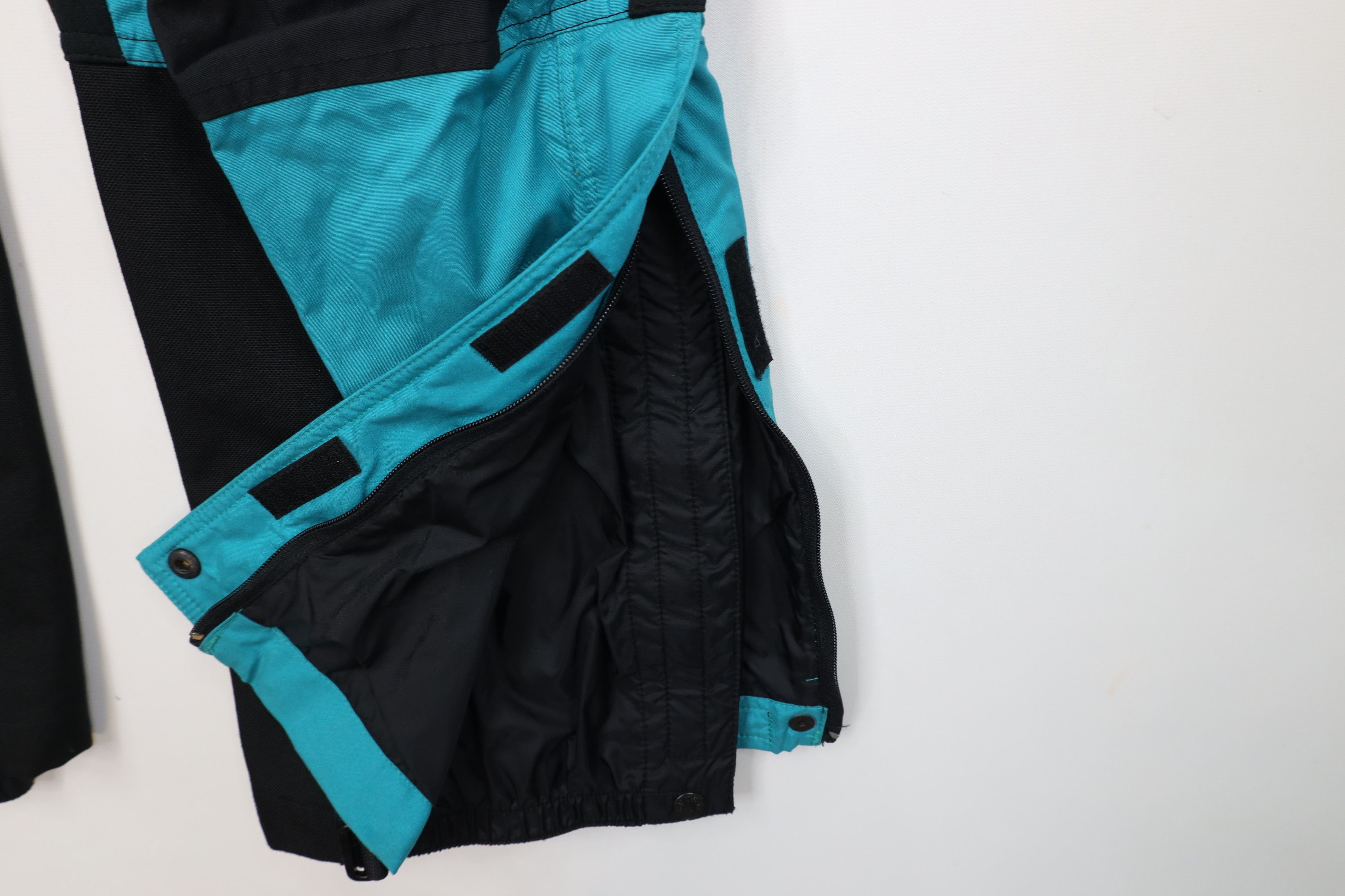 The North Face Vintage 90s The North Face Spell Out Winter Snow Pants Teal Size 30" / US 8 / IT 44 - 5 Thumbnail
