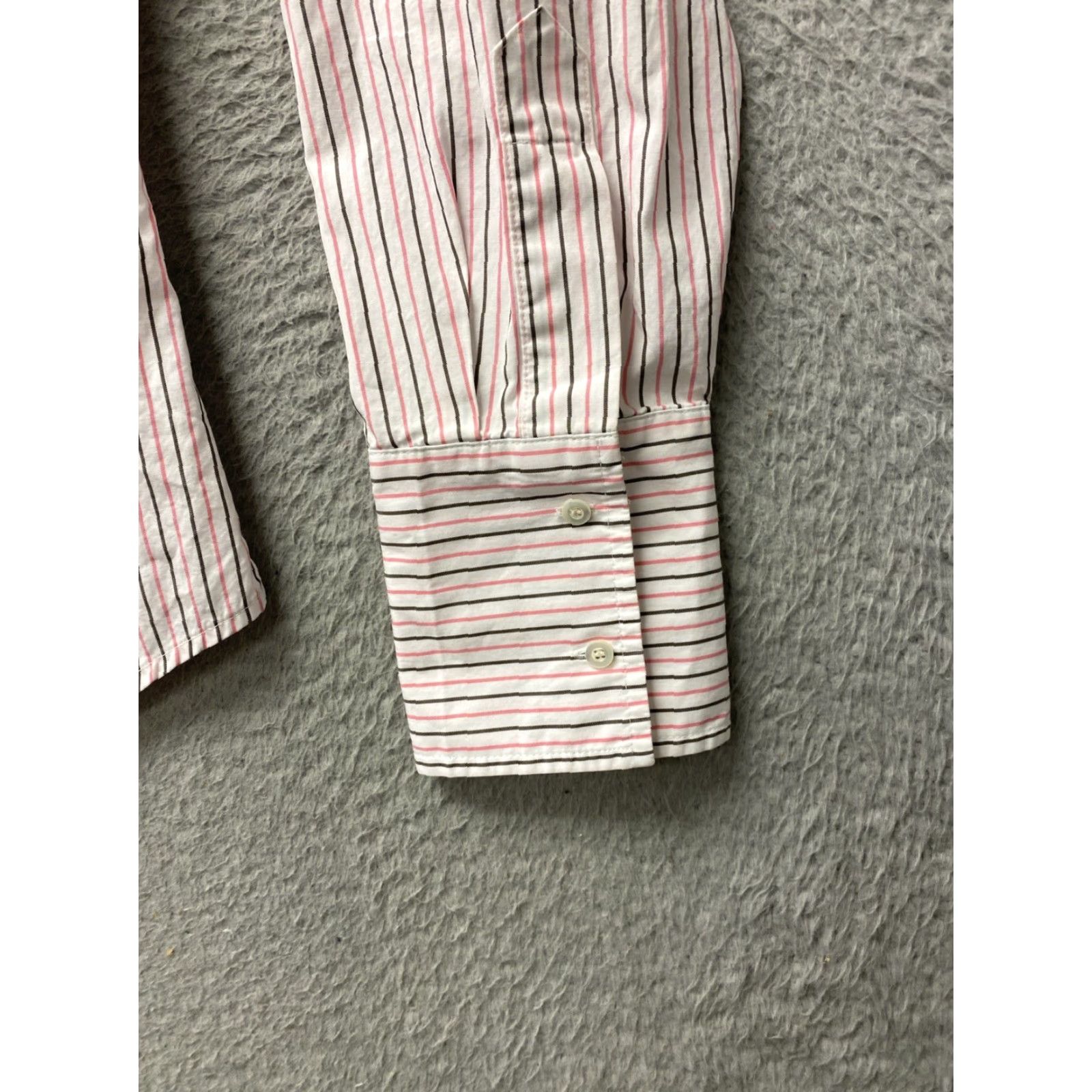 J.Crew J. Crew Button Shirt Women's 12 Multicolor Striped Long Sleeve Casual Workwear Button-Up Shirts Mens? Size XL / US 12-14 / IT 48-50 - 7 Thumbnail