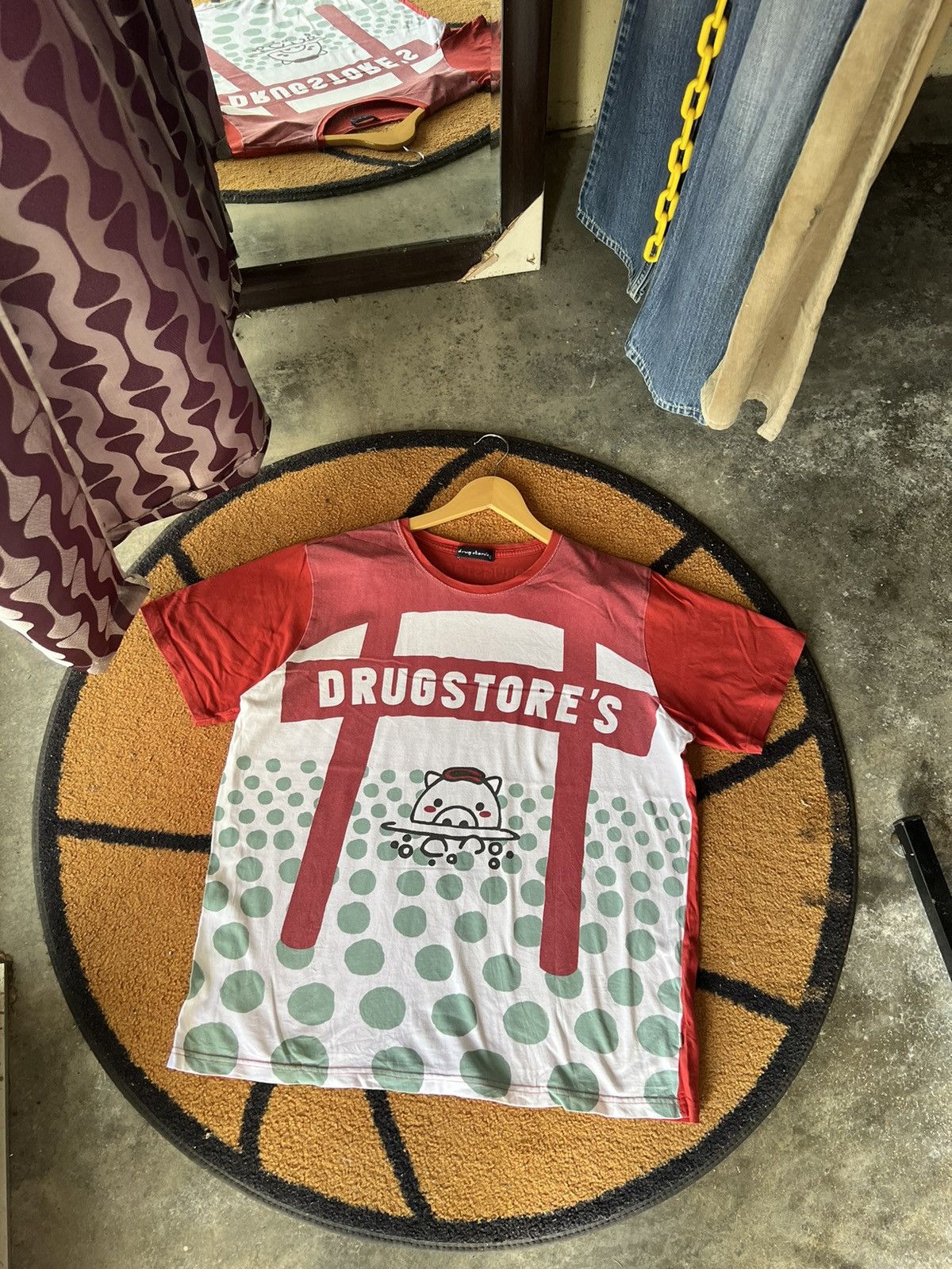 Japanese Brand 🔥Drugstore’s Fullprint Tee Size US L / EU 52-54 / 3 - 1 Thumbnail
