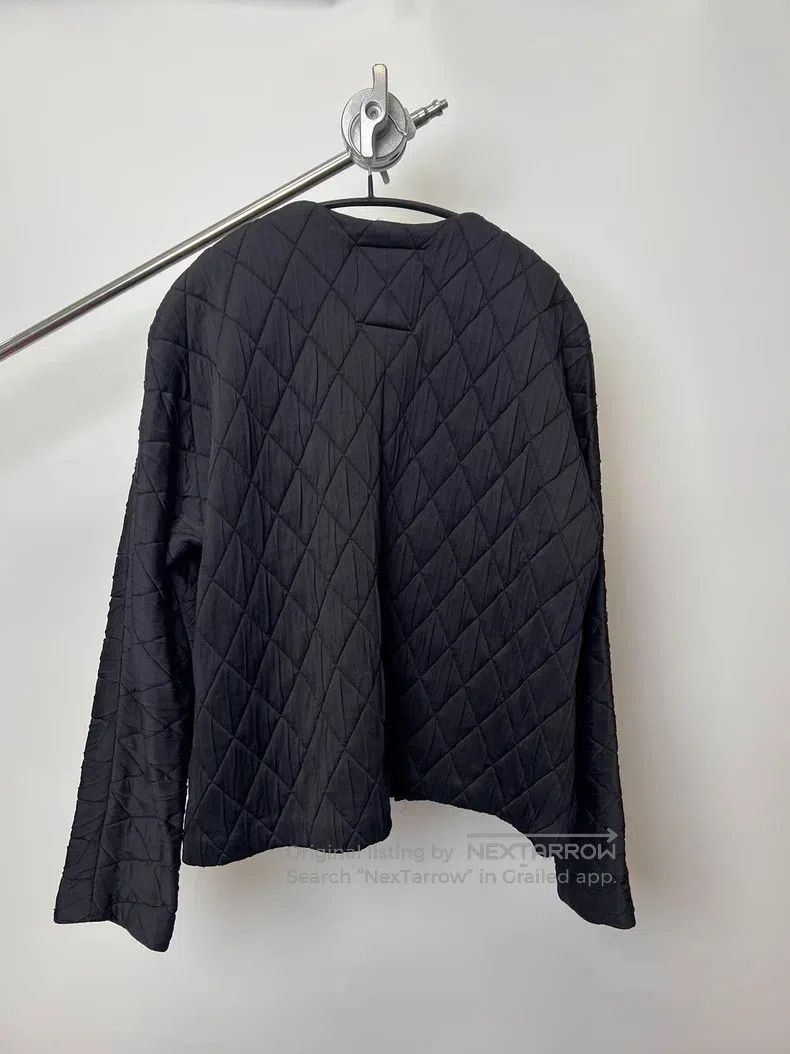 Yohji Yamamoto YOHJI YAMAMOTO Diamond Grid Pleated Cotton Jacket Size US L / EU 52-54 / 3 - 8 Thumbnail