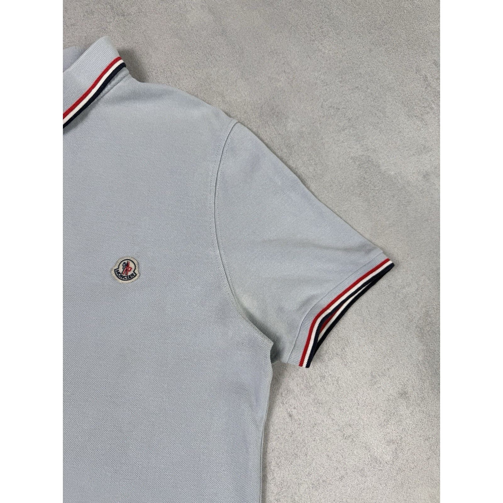 Moncler Moncler Maglia Polo Manica Corta Men T Shirt Tee Logo Size US L / EU 52-54 / 3 - 2 Thumbnail