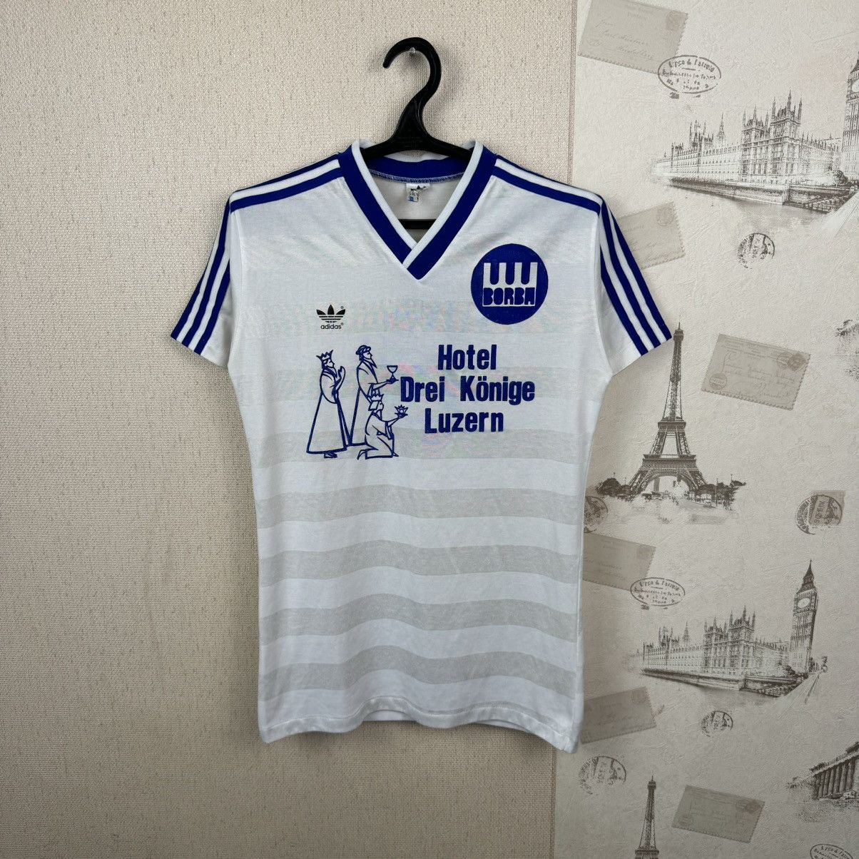 Adidas Vintage Adidas Jersey Borba West Germany Sz M Football Shirt Size US M / EU 48-50 / 2 - 1 Thumbnail