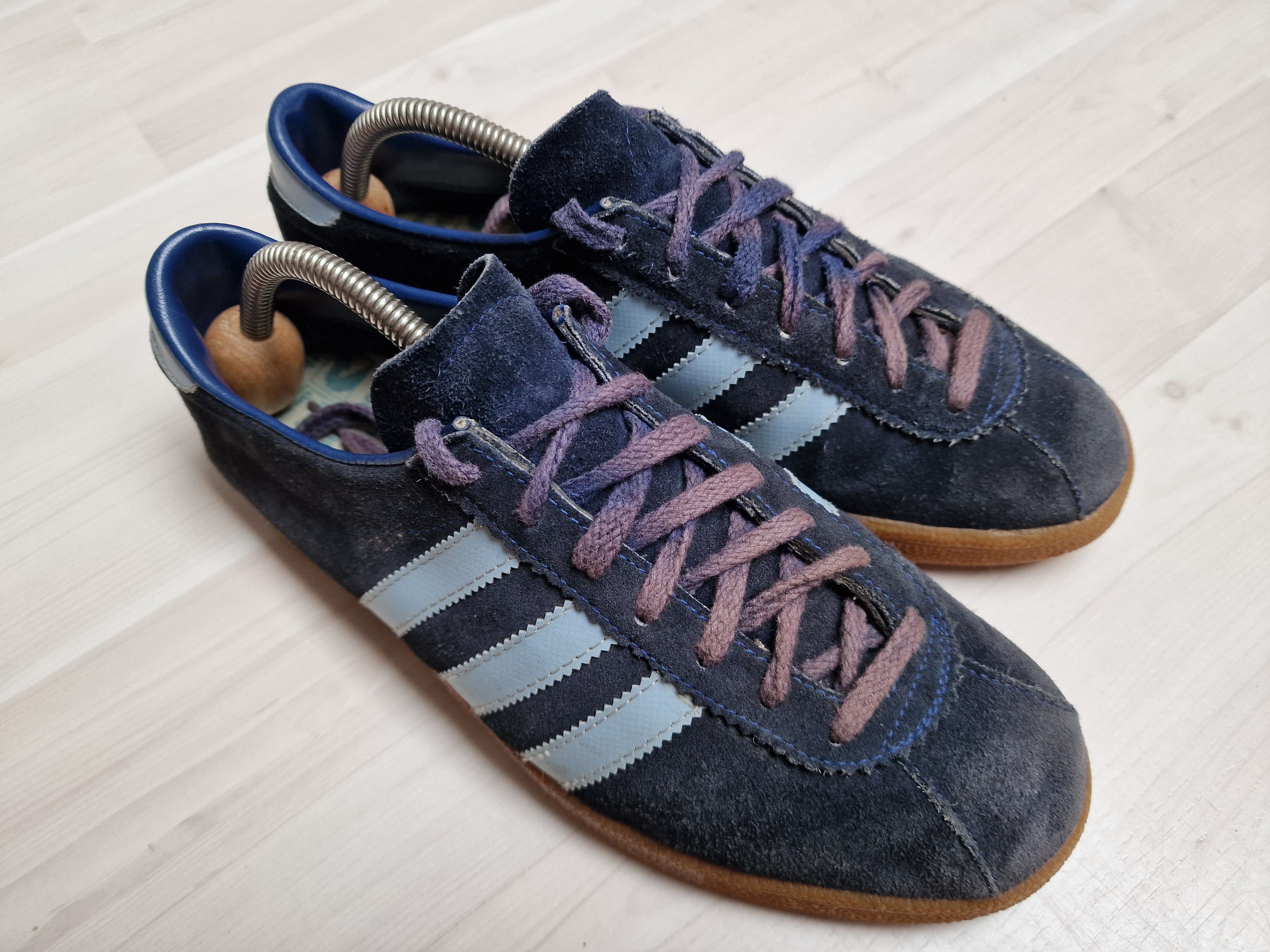 Adidas ADIDAS BERLIN Yugoslavia 3157 Navy Blue Vintage OG 70s 80s Size US 8 / EU 41 - 8 Thumbnail