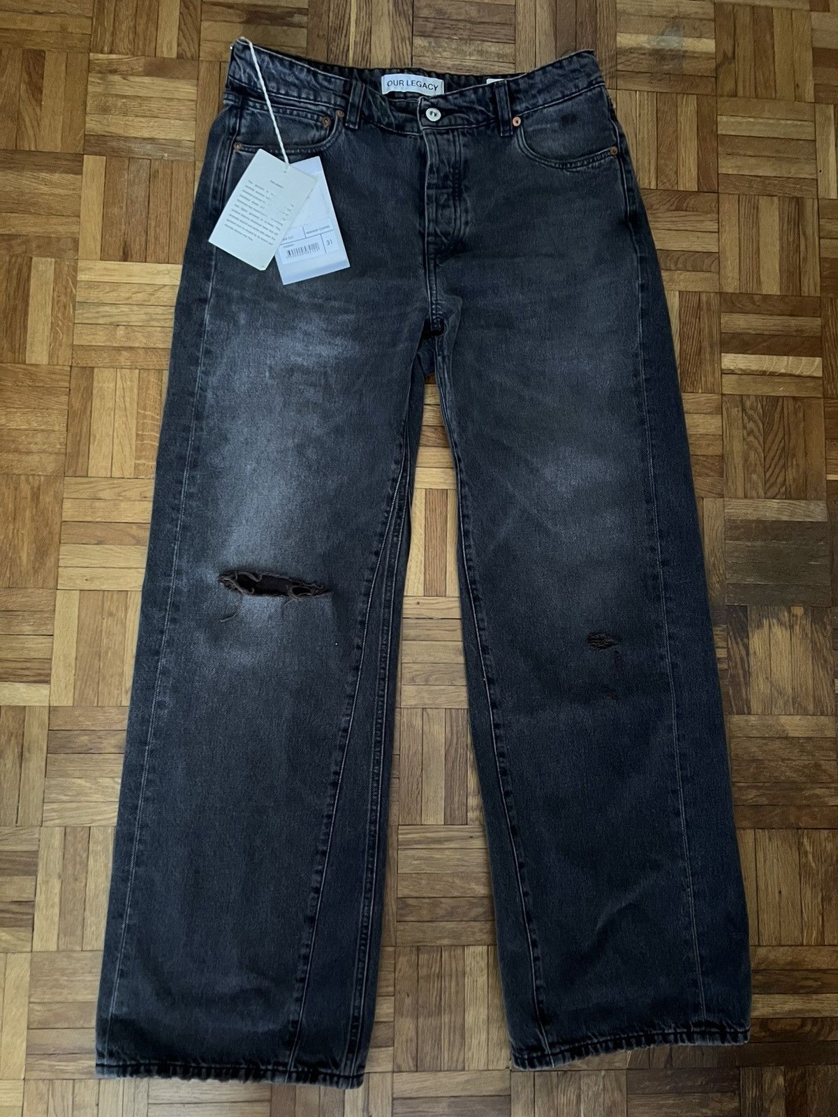 Our Legacy Treble cut gray Size US 31 - 1 Thumbnail