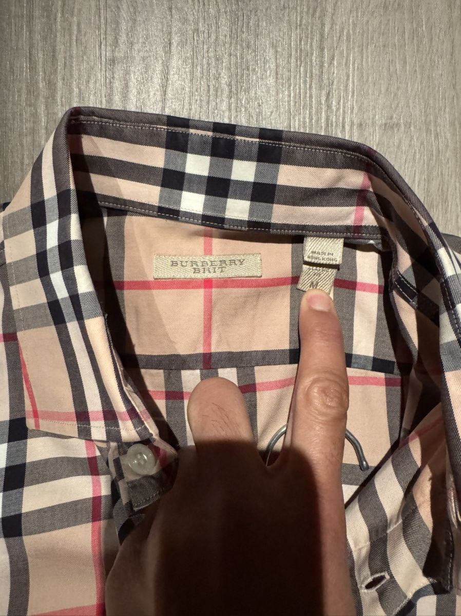Burberry Burberry Brit vintage button up Size US M / EU 48-50 / 2 - 2 Thumbnail