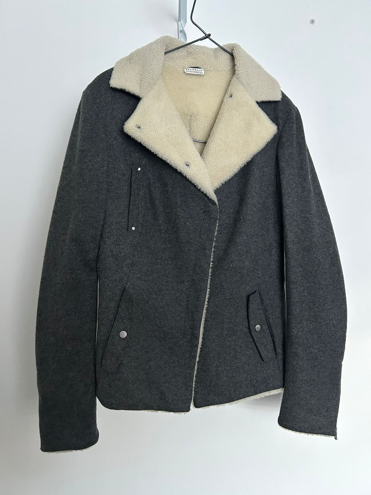 Brunello Cucinelli Brunello Cucinelli wool jacket Size M / US 6-8 / IT 42-44 - 3 Thumbnail