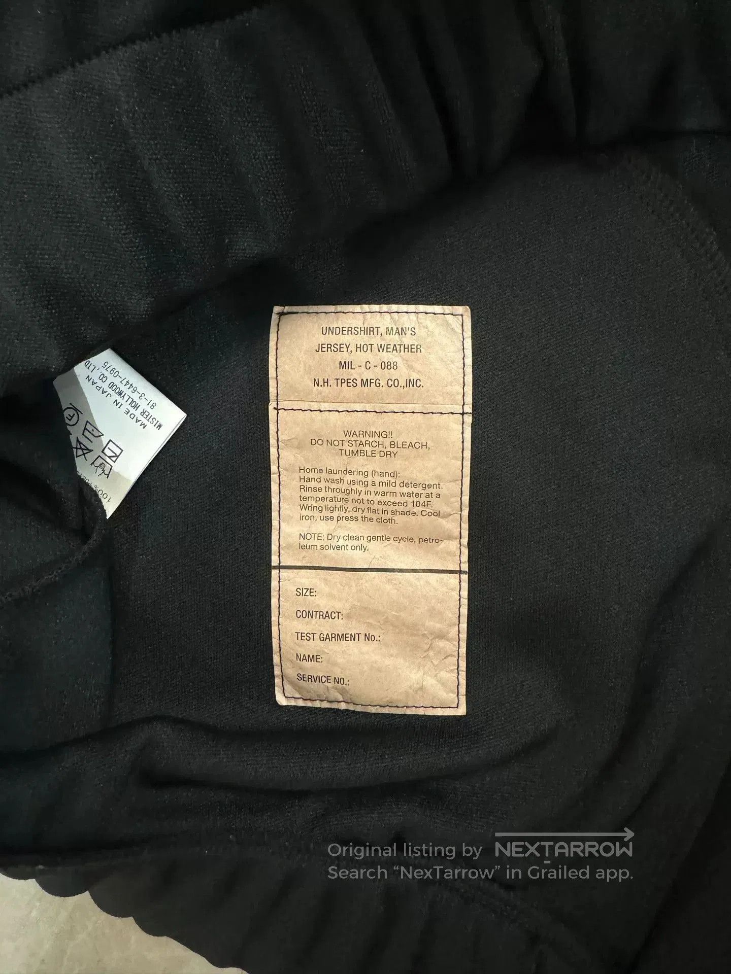 N.Hoolywood N.HOOLYWOOD Military Functionality Shirt. Size US L / EU 52-54 / 3 - 4 Thumbnail