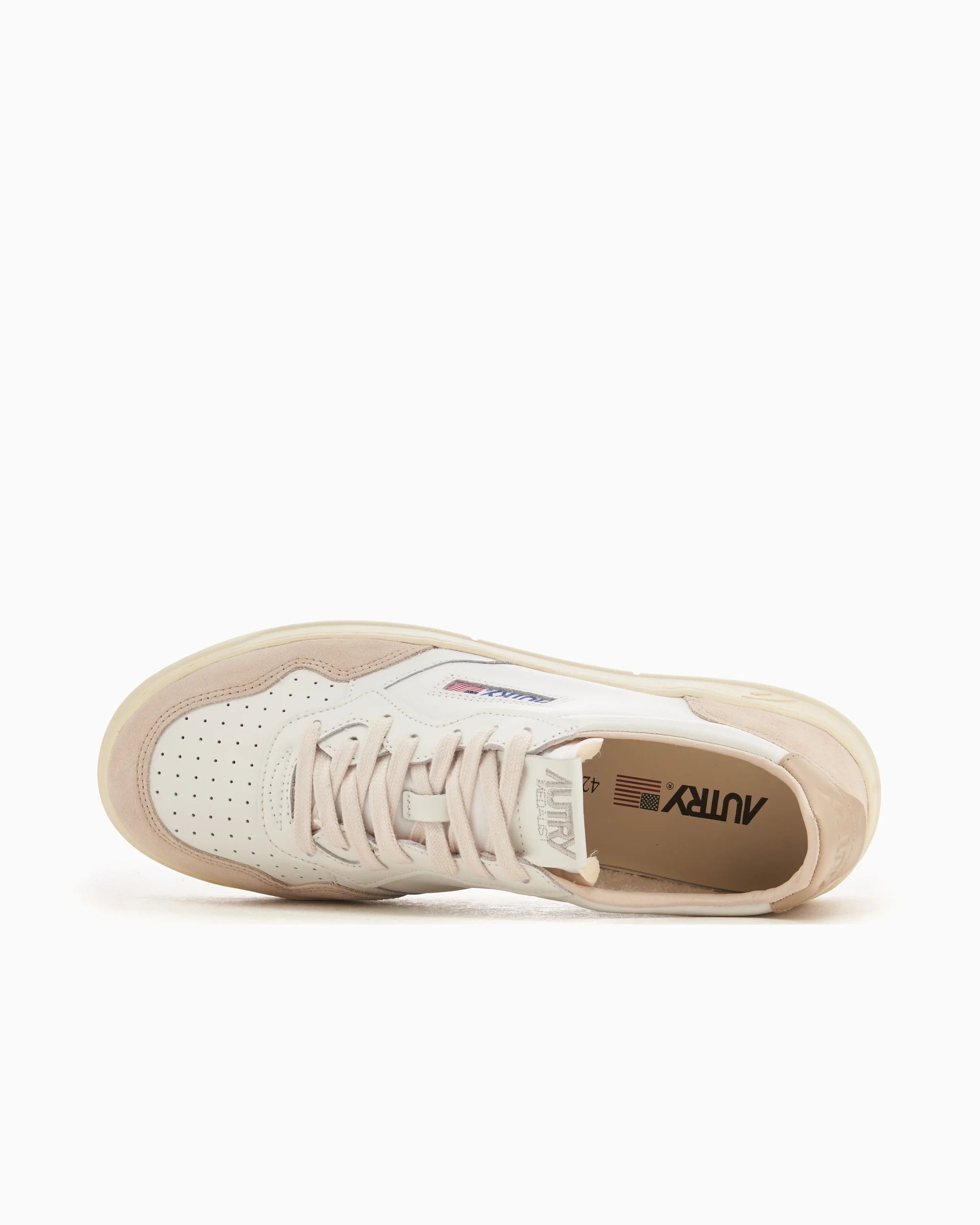 AUTRY o1s22i1n0925 Leather Medalist Low Top Sneakers Size US 10 / EU 43 - 2 Thumbnail