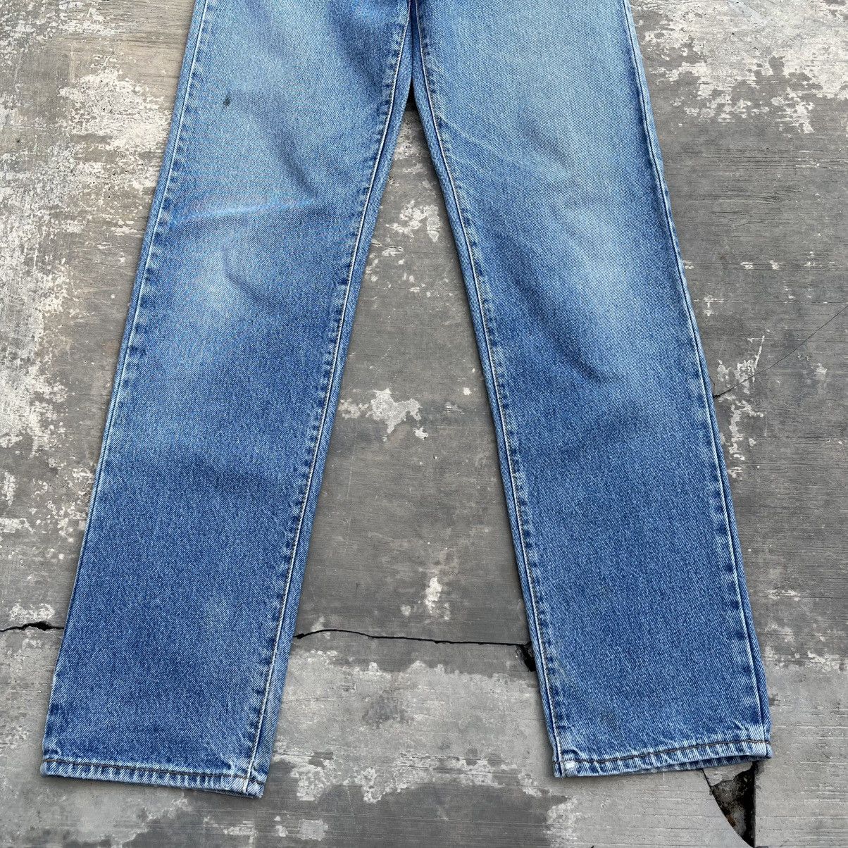 Giorgio Armani 90s Armani Jeans Light Wash Denim Jeans Size US 26 / EU 42 - 4 Thumbnail